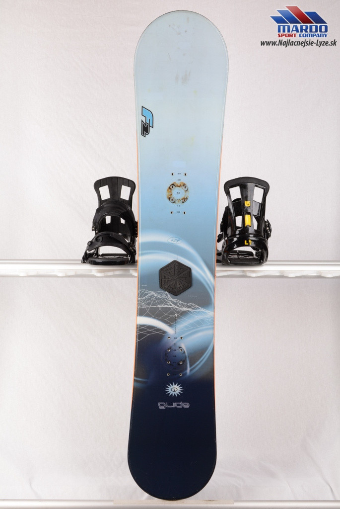 snowboard F2 GLIDE blue, WOODCORE, sidewall, CAMBER ( condition ) -