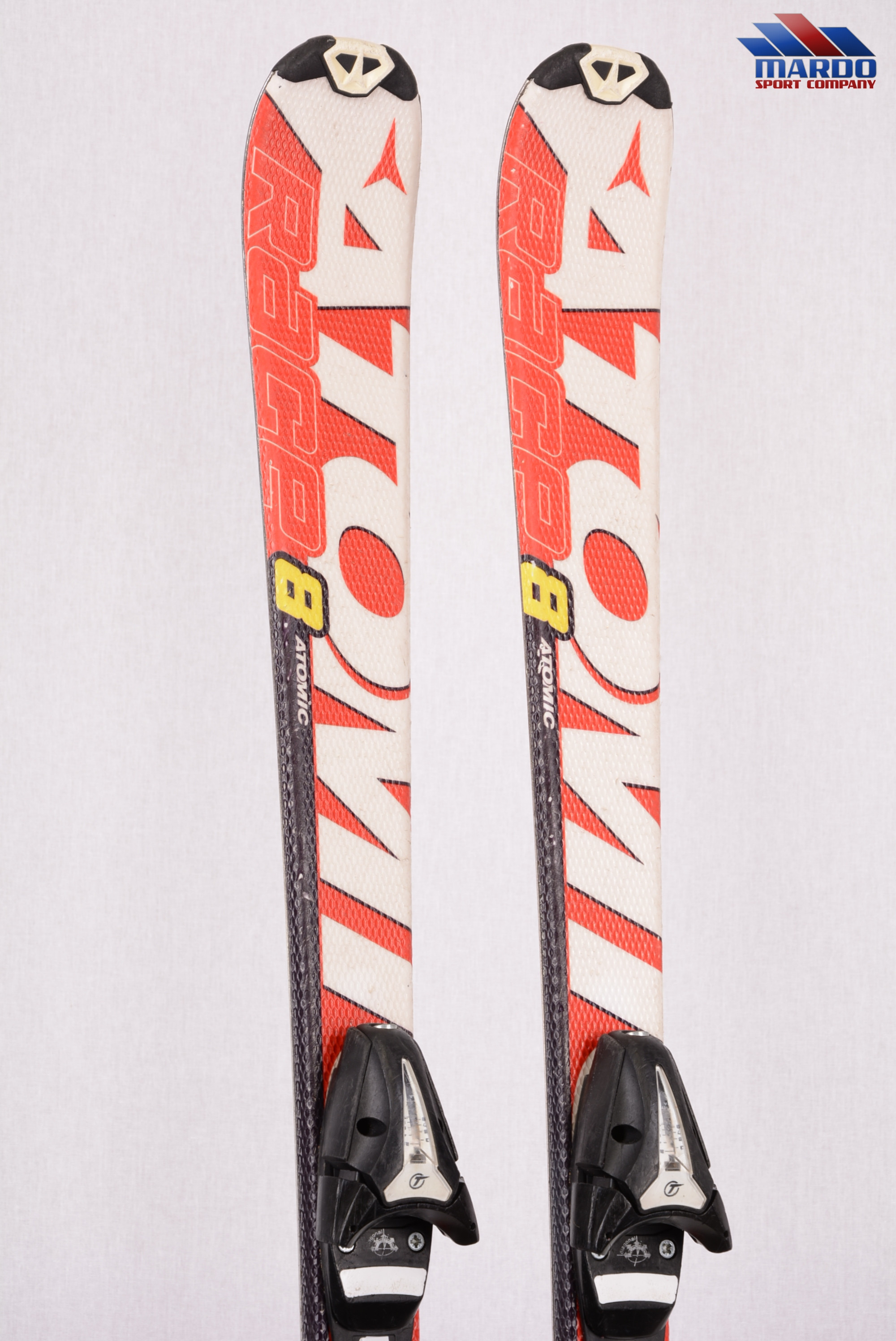 children's/junior skis ATOMIC 8, + Tyrolia SR 100 black - Mardosport.co.uk