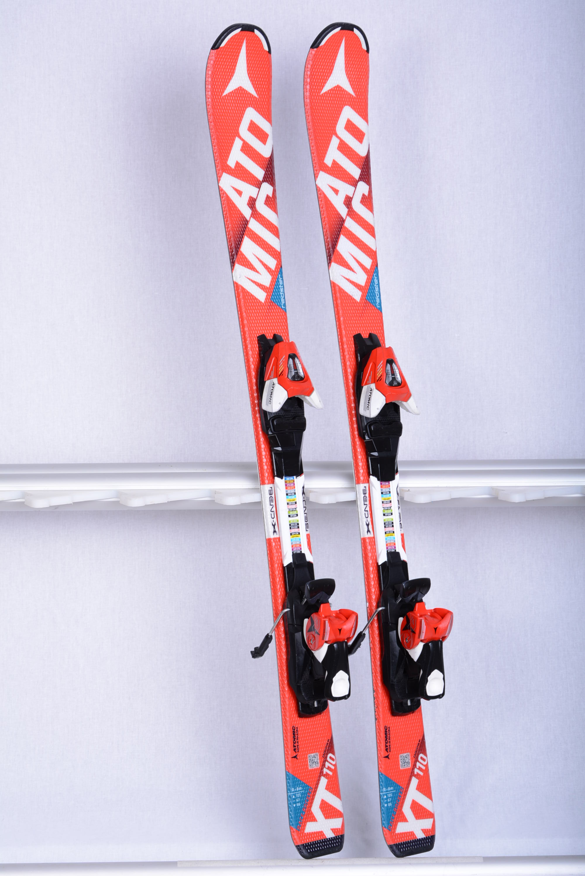 skis ATOMIC REDSTER XT bend-X, RED, rocker + Atomic XTE 7 condition ) - Mardosport.com