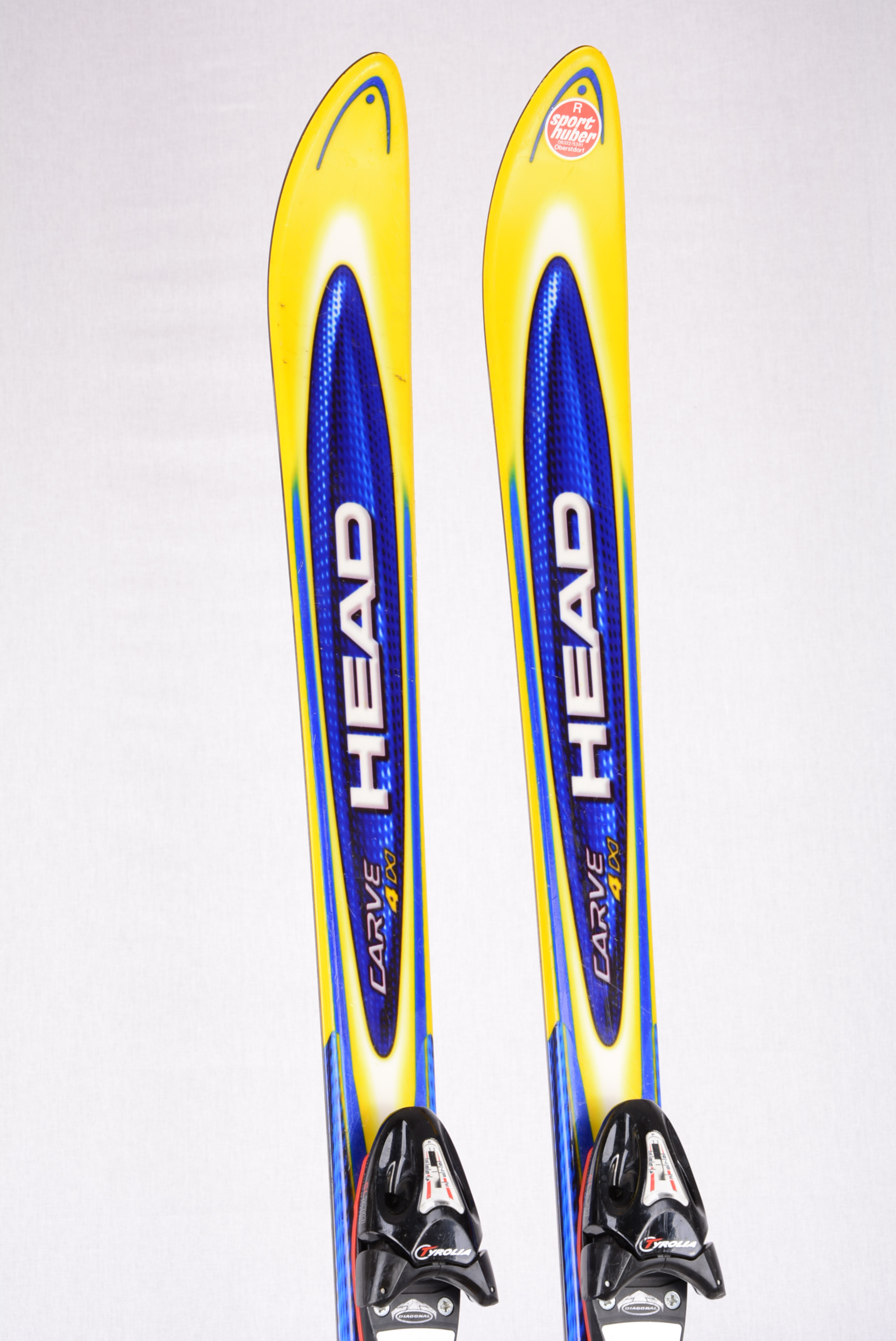 wetenschappelijk Duplicaat comfortabel skis HEAD CARVE 4 X blue/yellow + Tyrolia SL 100 - Mardosport.com