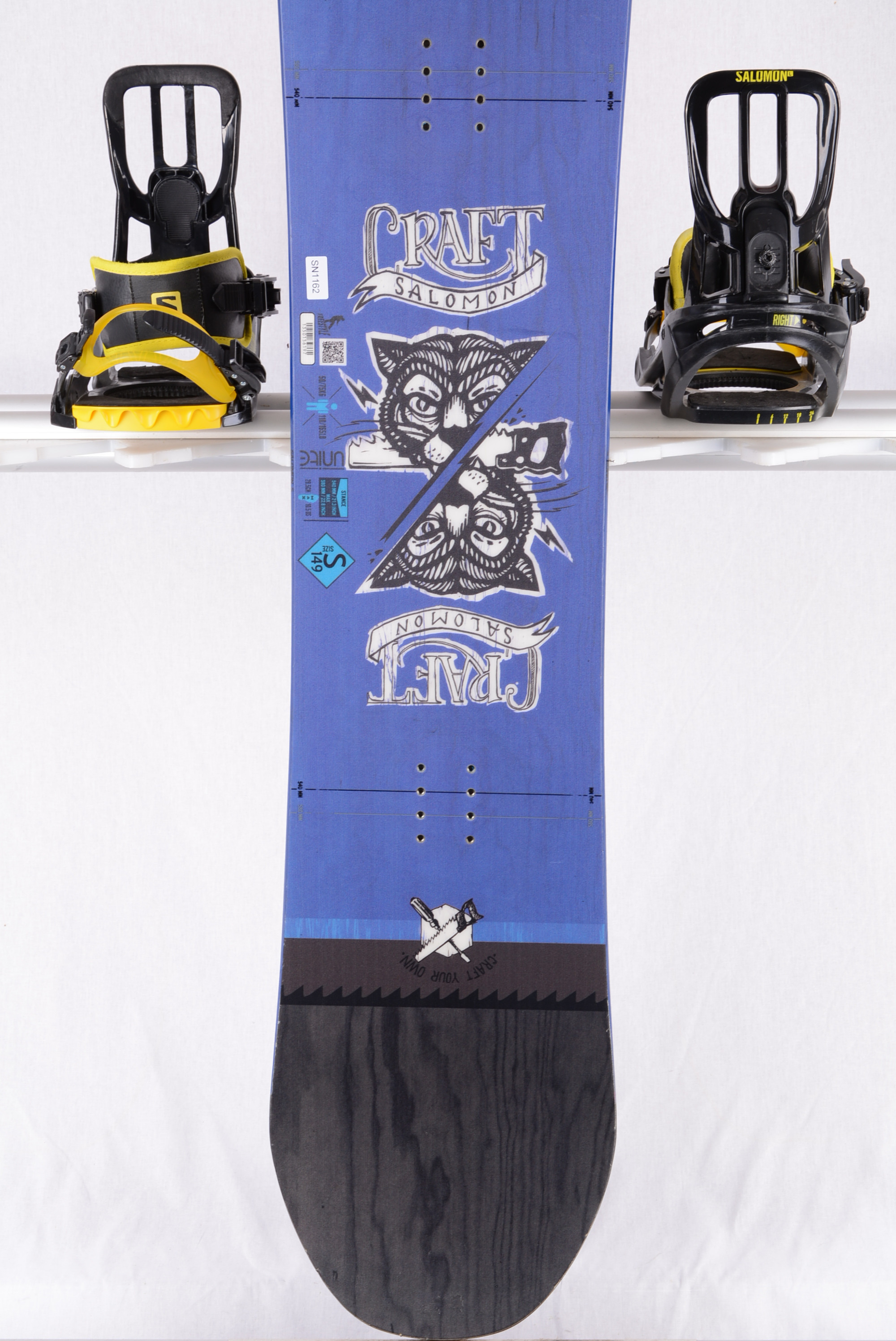 Universiteit Mooie jurk neem medicijnen snowboard SALOMON CRAFT, BLUE/black, WOODCORE, CAMBER - Mardosport.com