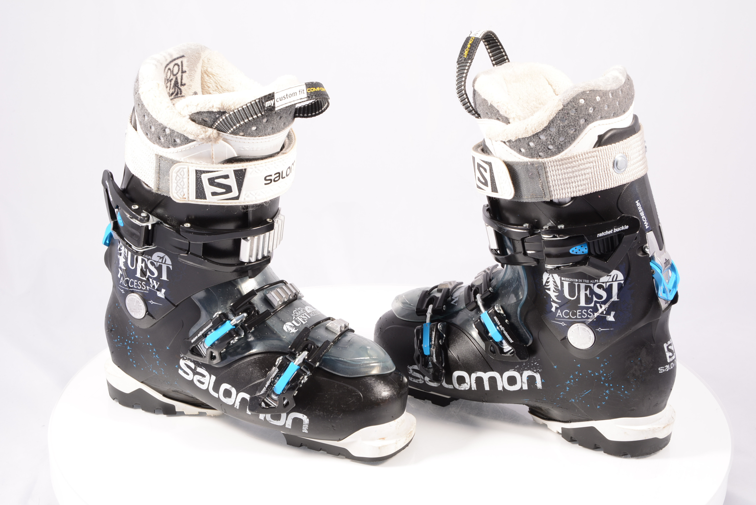 endnu engang Snor Vise dig women's ski boots SALOMON QUEST ACCESS 70 W, My custom fit , Magnesium  backbone, Ratchet buckle - Mardosport.com