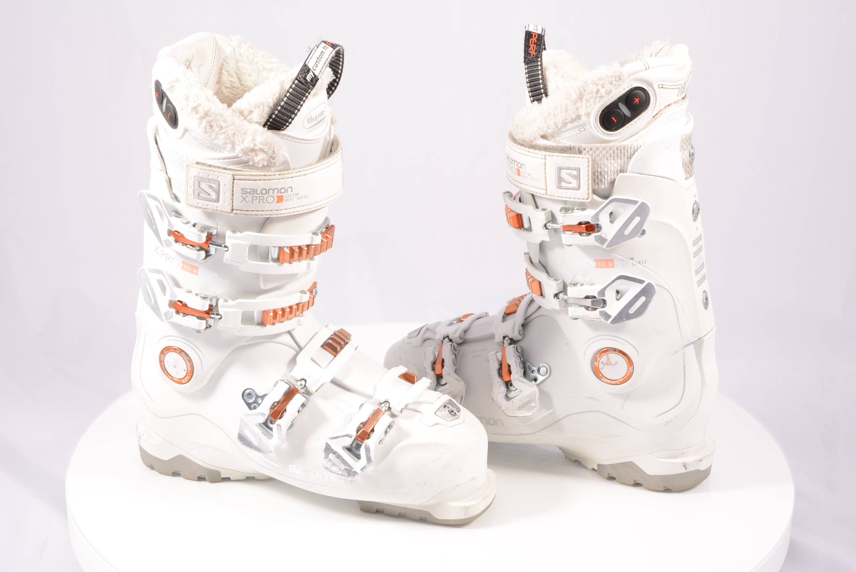 Avondeten herinneringen Tegenslag chaussures ski femme SALOMON X-PRO 90 CUSTOM HEAT W , My custom fit, Boost  flex, Custom shell ( en PARFAIT état ) - Mardosport.fr