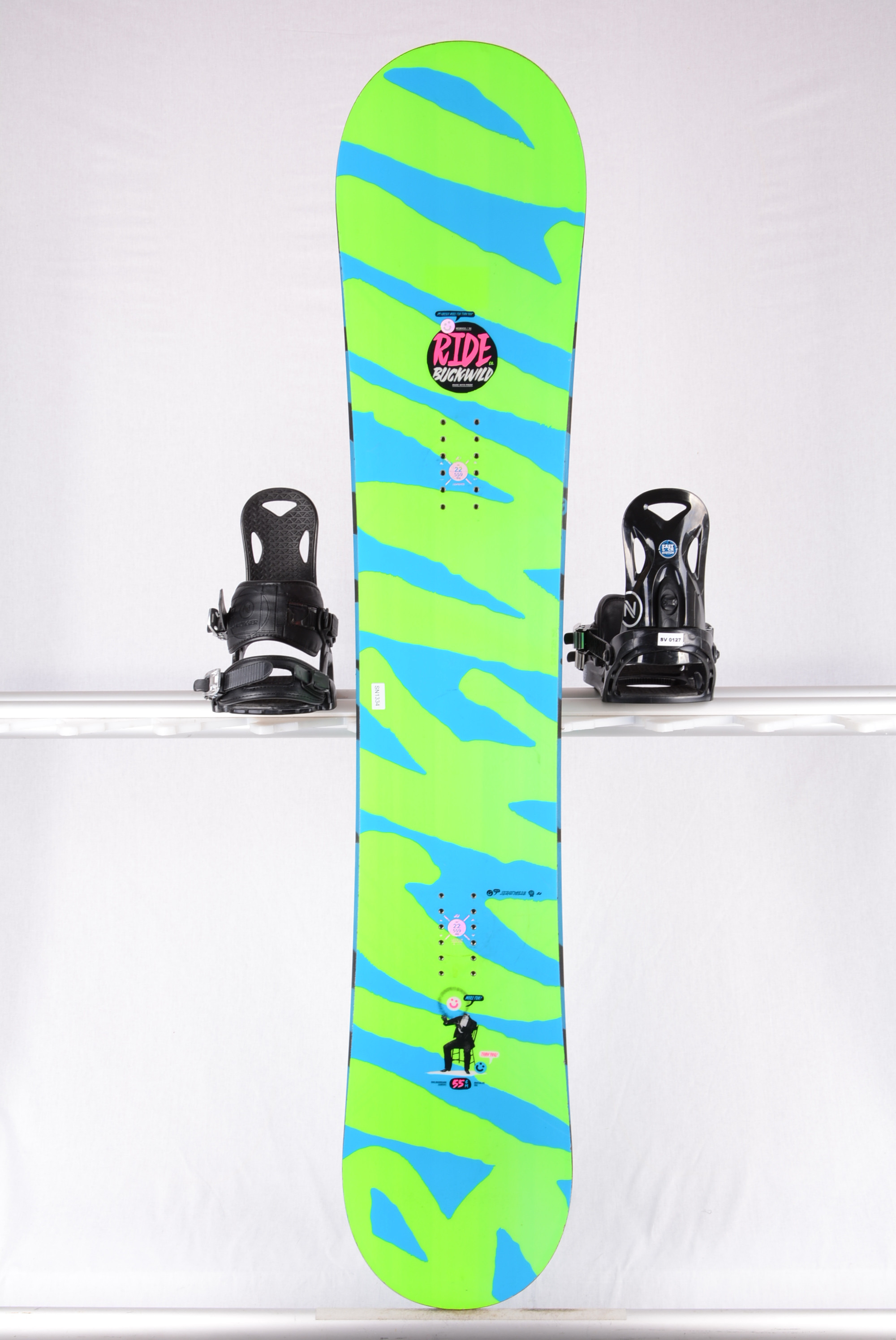 diep begaan Bedenk snowboard RIDE BUCK WILD, BLUE/green, WOODCORE, slimewalls, FLAT/rocker -  Mardosport.fr