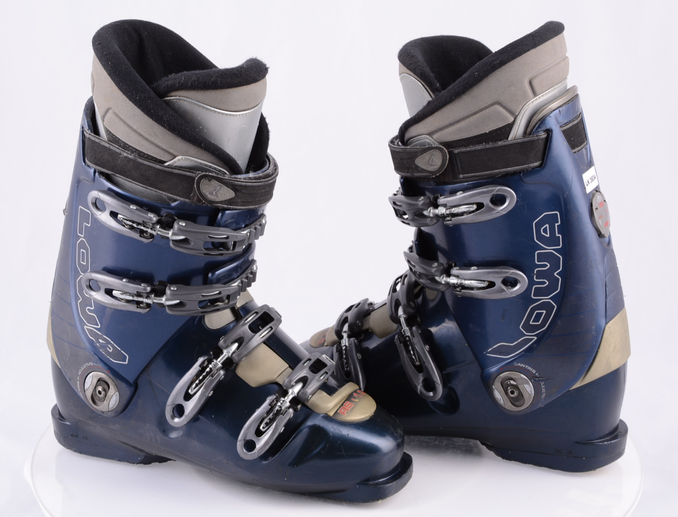 steenkool niet Taalkunde ski boots LOWA RS 1.3 BLUE, FLEX adj, macro, micro, canting - Mardosport.com