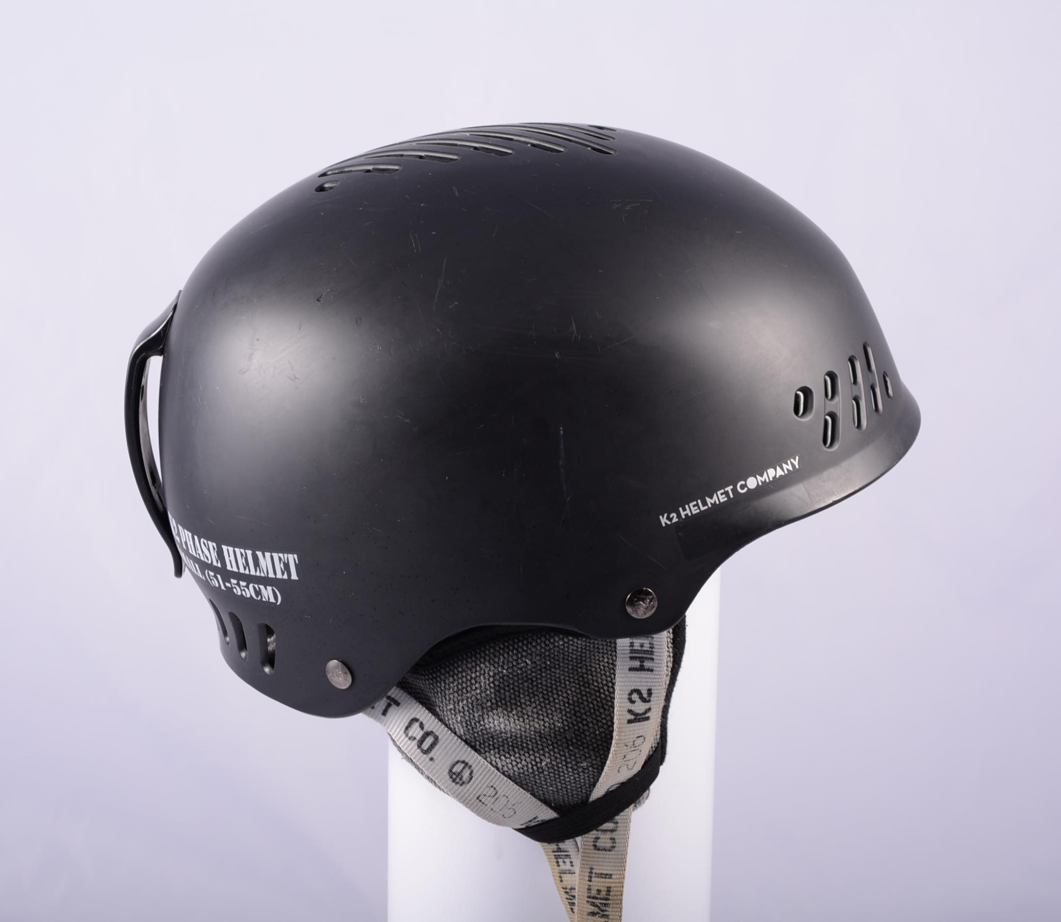 Met opzet Gewoon overlopen In de genade van ski/snowboard helmet K2 PHASE, BLACK/grey, adjustable ( TOP condition ) -  Mardosport.com