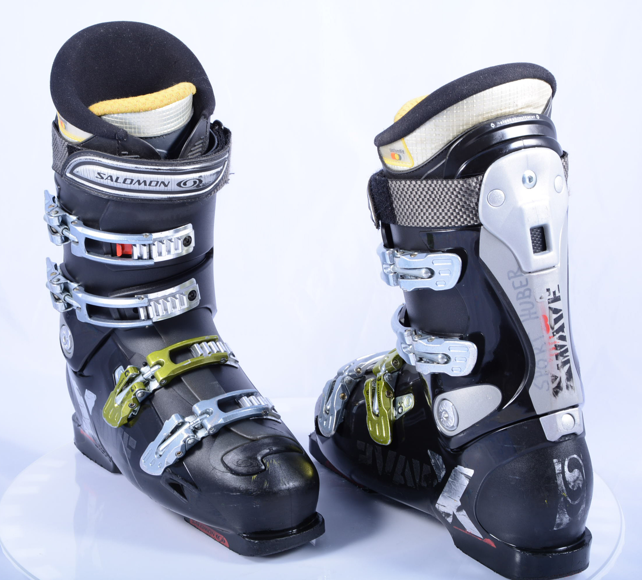 longontsteking staal Trein ski boots SALOMON X WAVE 8, Black X, flex 90, carbon link, sensifit, 3D  buckles, ACT, advanced chassis tech. Height adj. - Mardosport.com