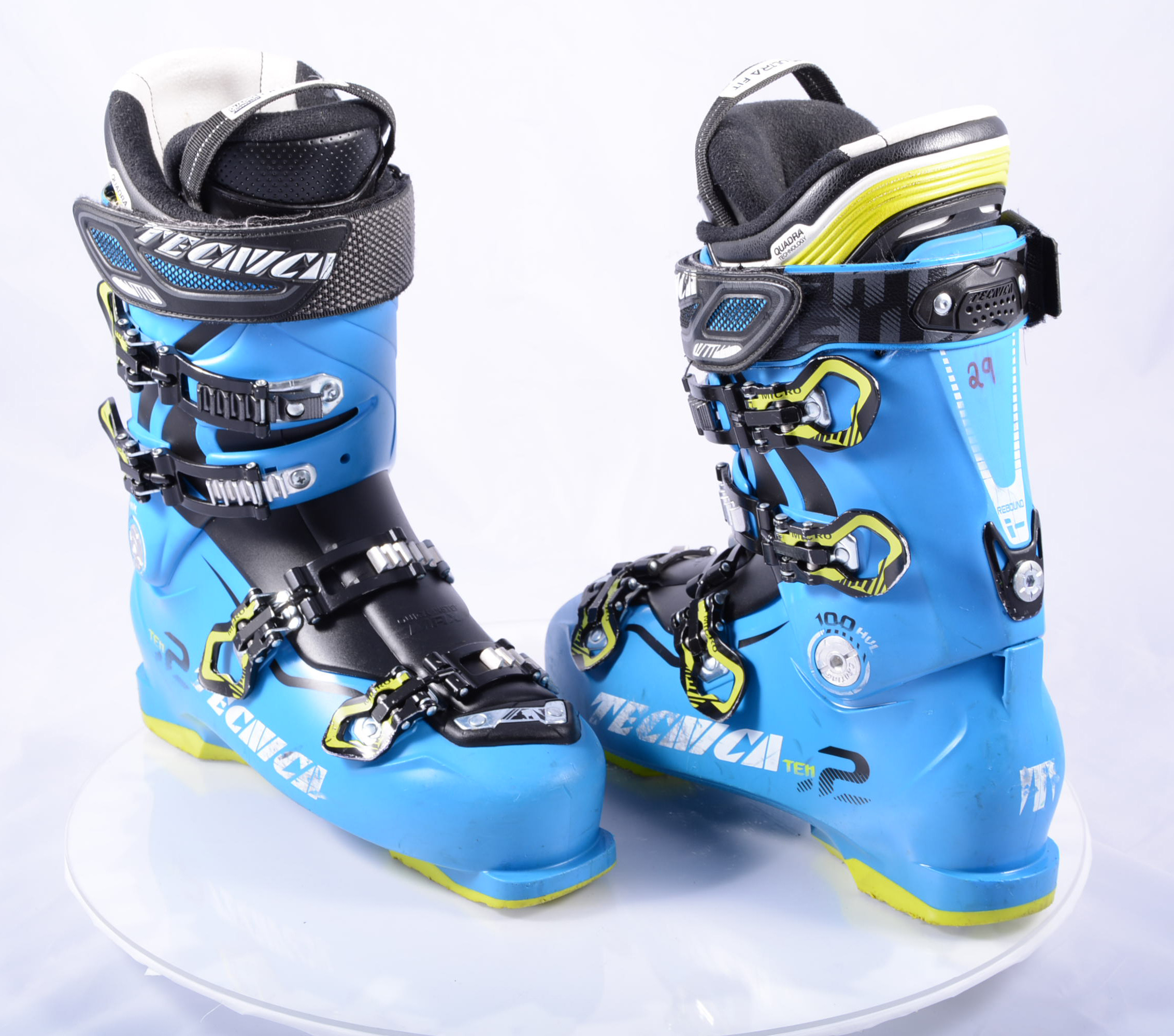 ski boots TECNICA TEN.2 HVL blue, QUADRA ULTRA FIT hvl, REBOUND - Mardosport.com