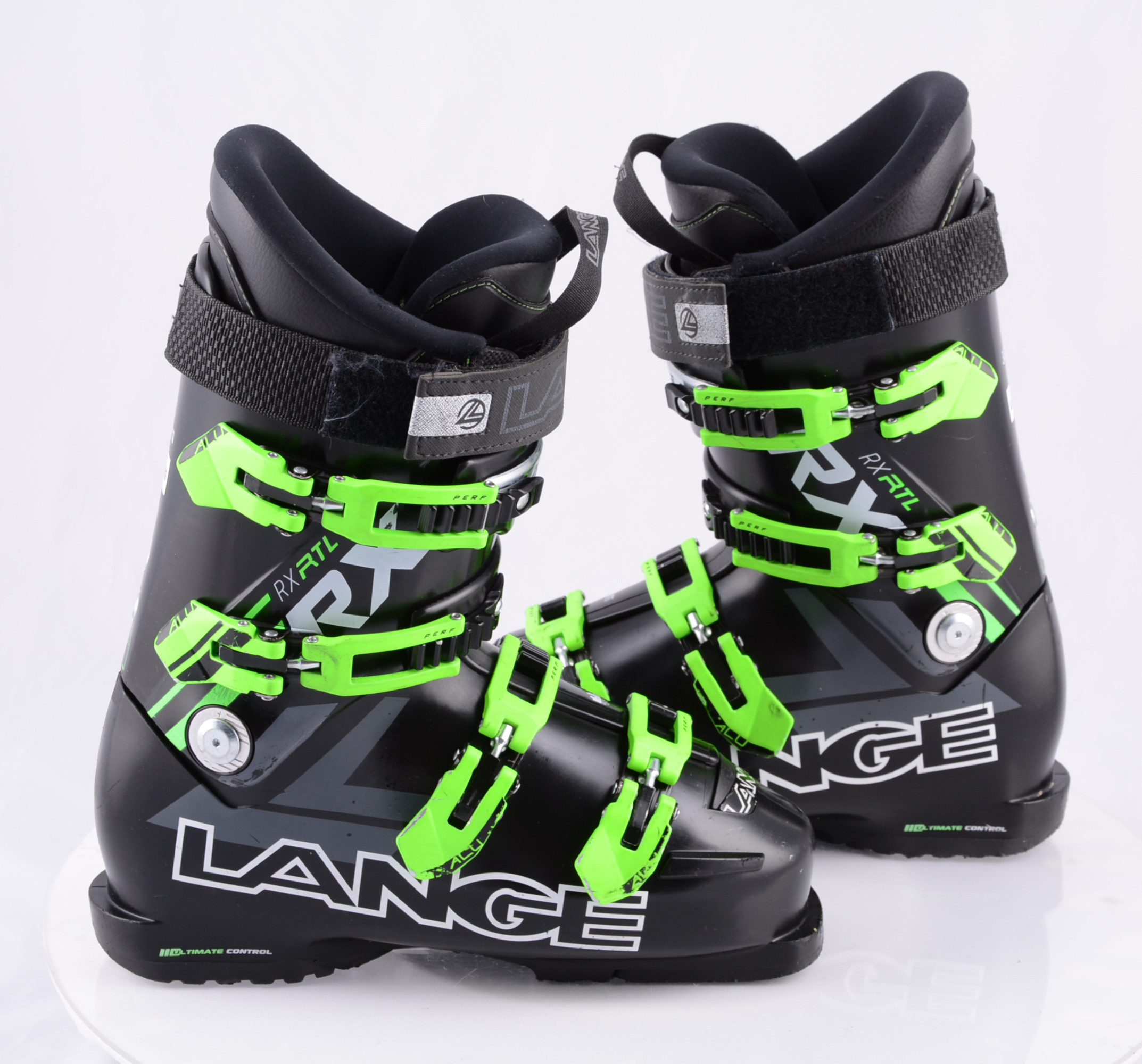 ski boots RX BLACK/green, ULTIMATE FLEX adj. ALU, CONTROL fit - Mardosport.com