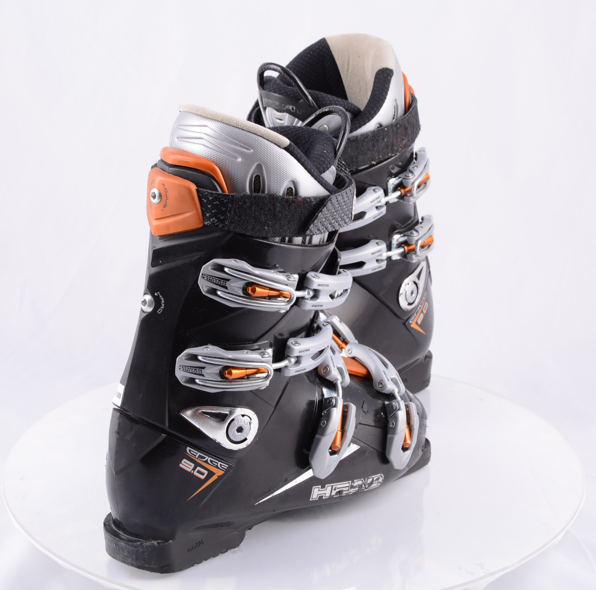 ski boots HEAD EDGE 9.0 BLACK/orange, micro, macro, canting, SPOILER rolus, macro Mardosport.com