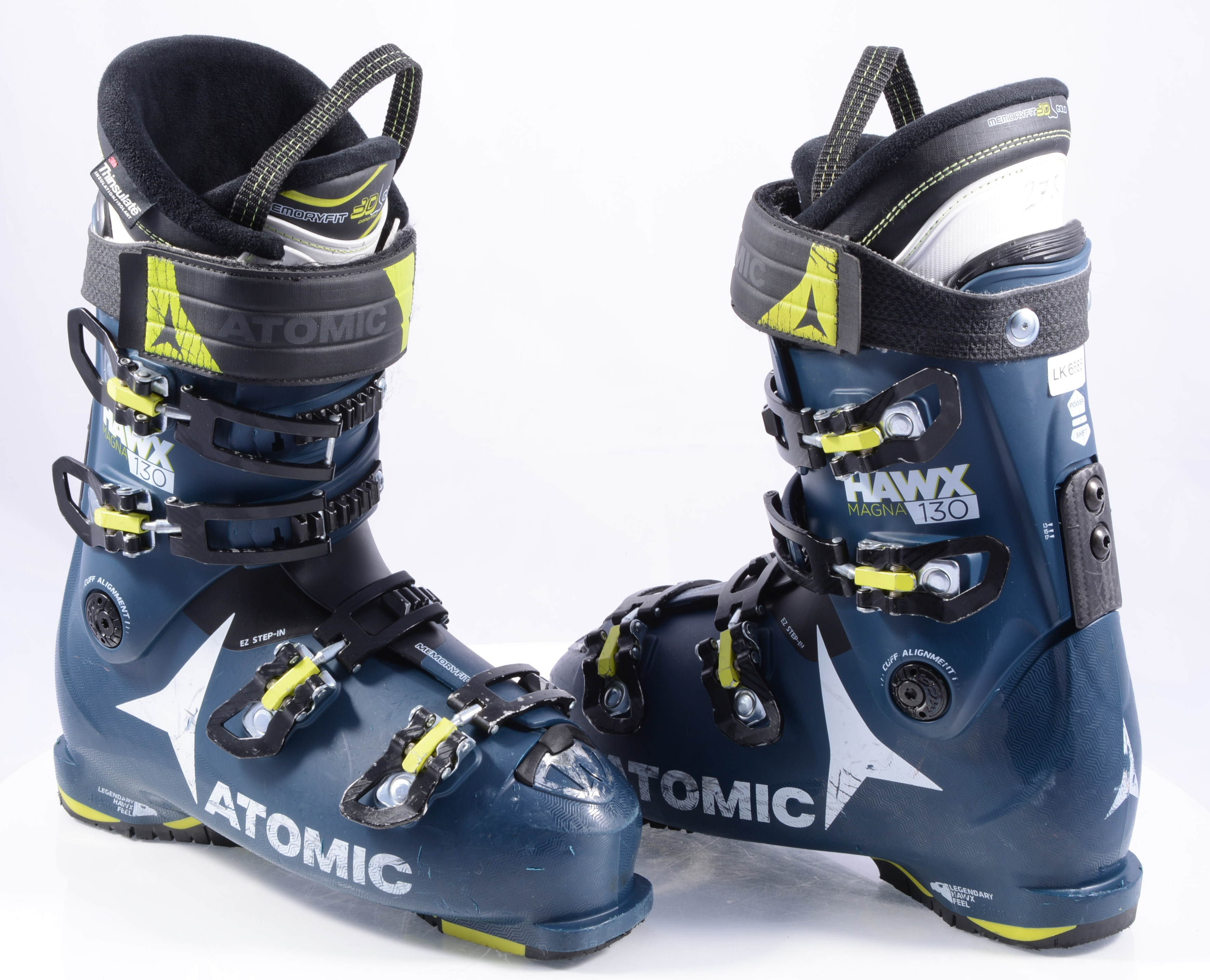 kamp Verslaafde Shipley ski boots ATOMIC HAWX MAGNA 130, power shift, memoryfit, canting, micro,  macro, BLUE/yellow - Mardosport.com