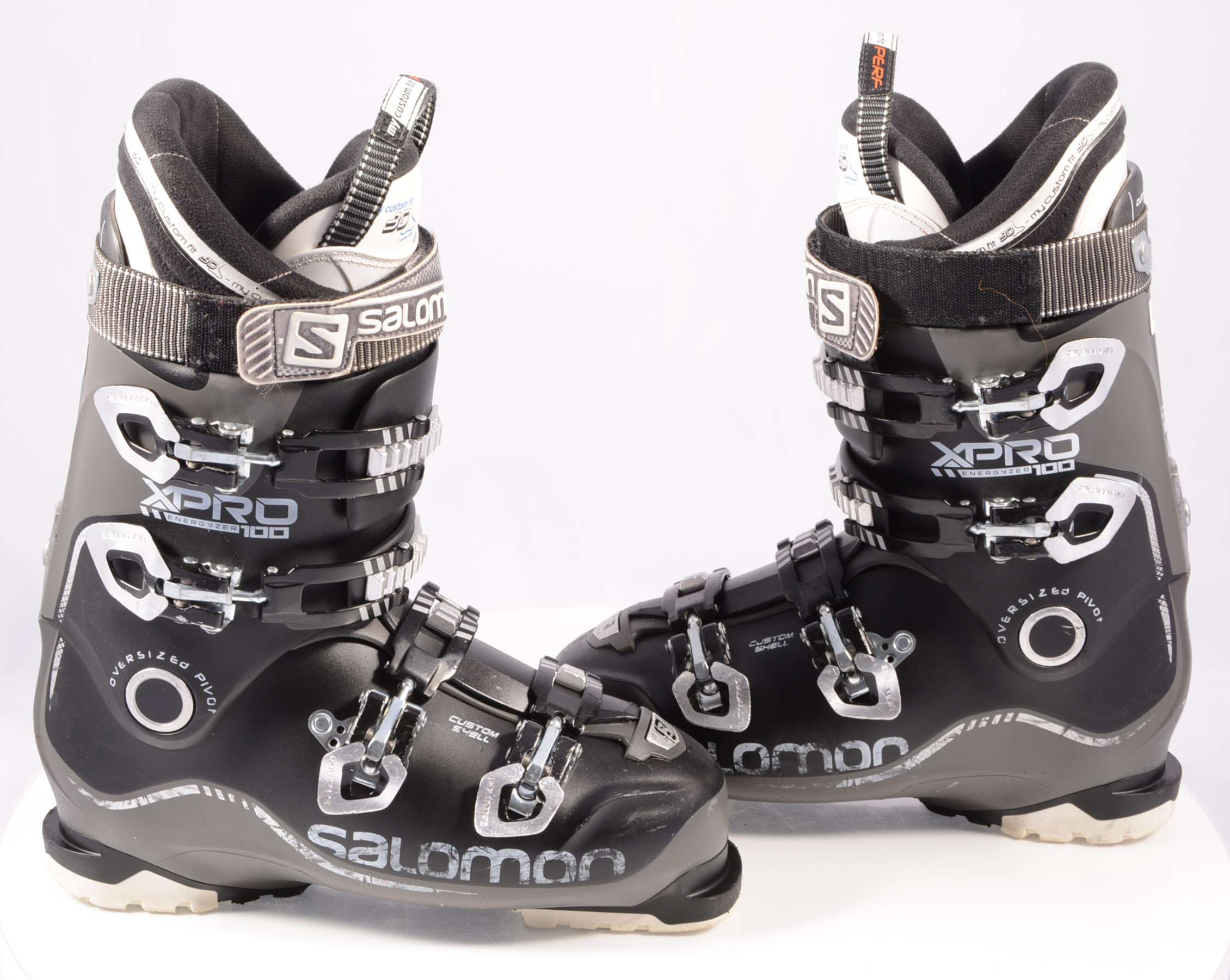 acceptabel skovl deres ski boots SALOMON X PRO 100, OVERSIZED pivot, CUSTOM shell, MY CUSTOM FIT  PERF 3D, micro, macro - Mardosport.com