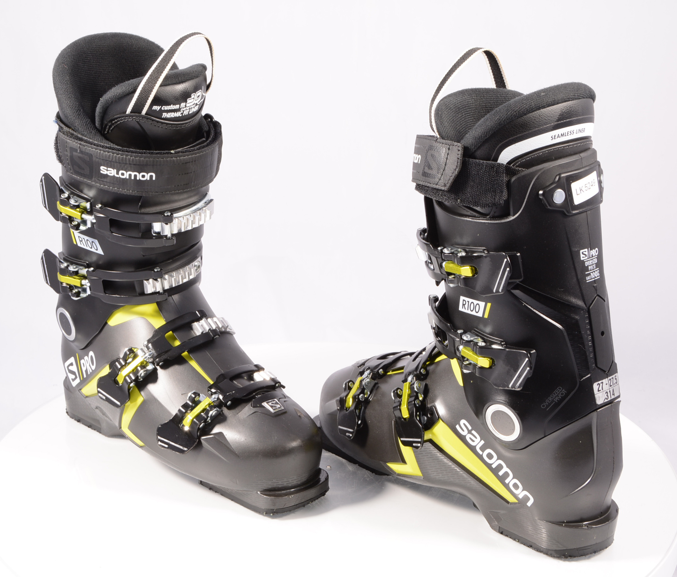matchmaker heel Missionaris ski boots SALOMON S/PRO R100, 2020, My custom fit 3D, Thermic fit liner,  Oversized pivot, micro, macro - Mardosport.com