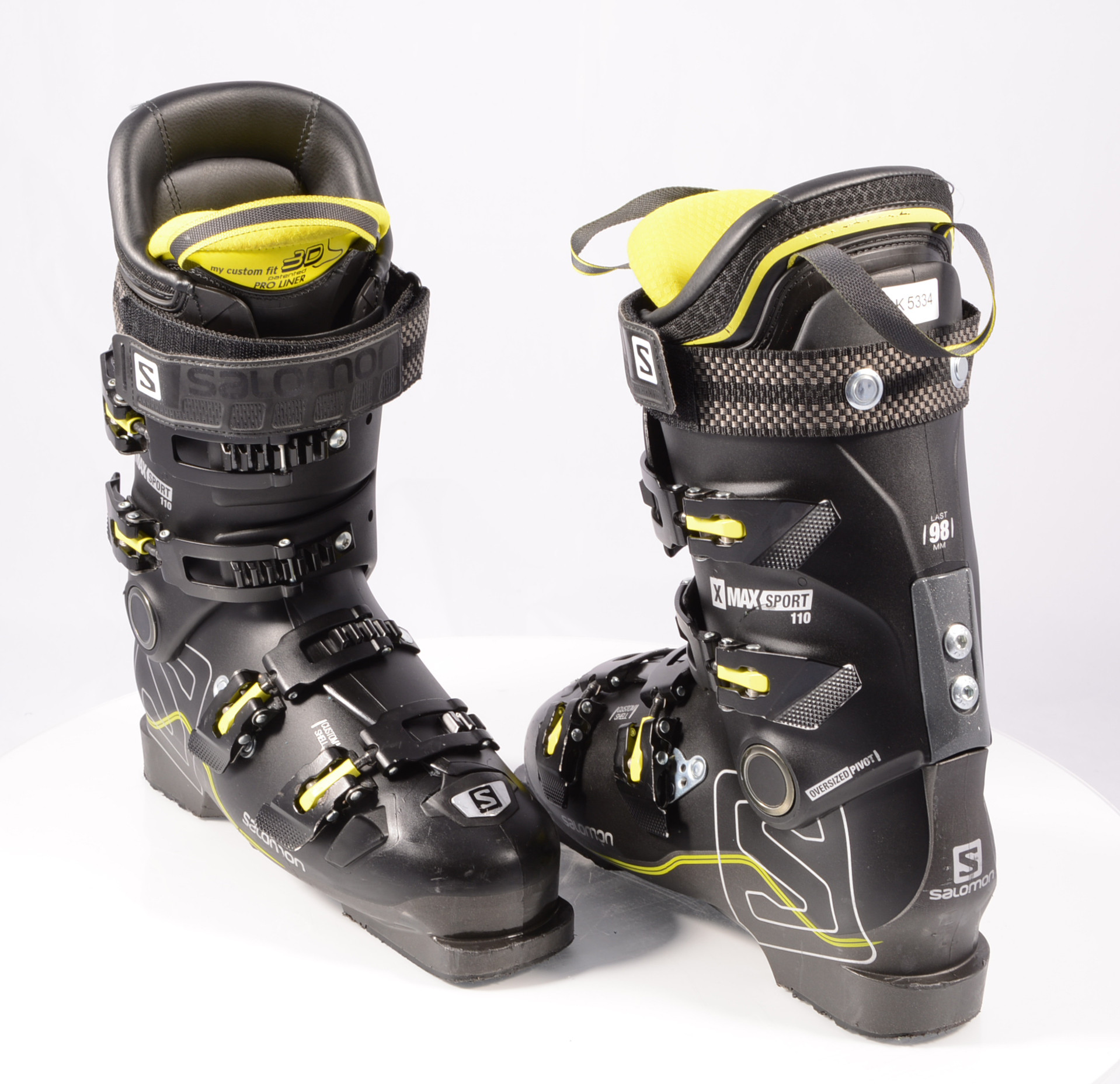 manager affix Moeras ski boots SALOMON X MAX 110 SPORT 2019, My custom fit 3D, Pro liner, Custom  shell, Oversized pivot - Mardosport.com