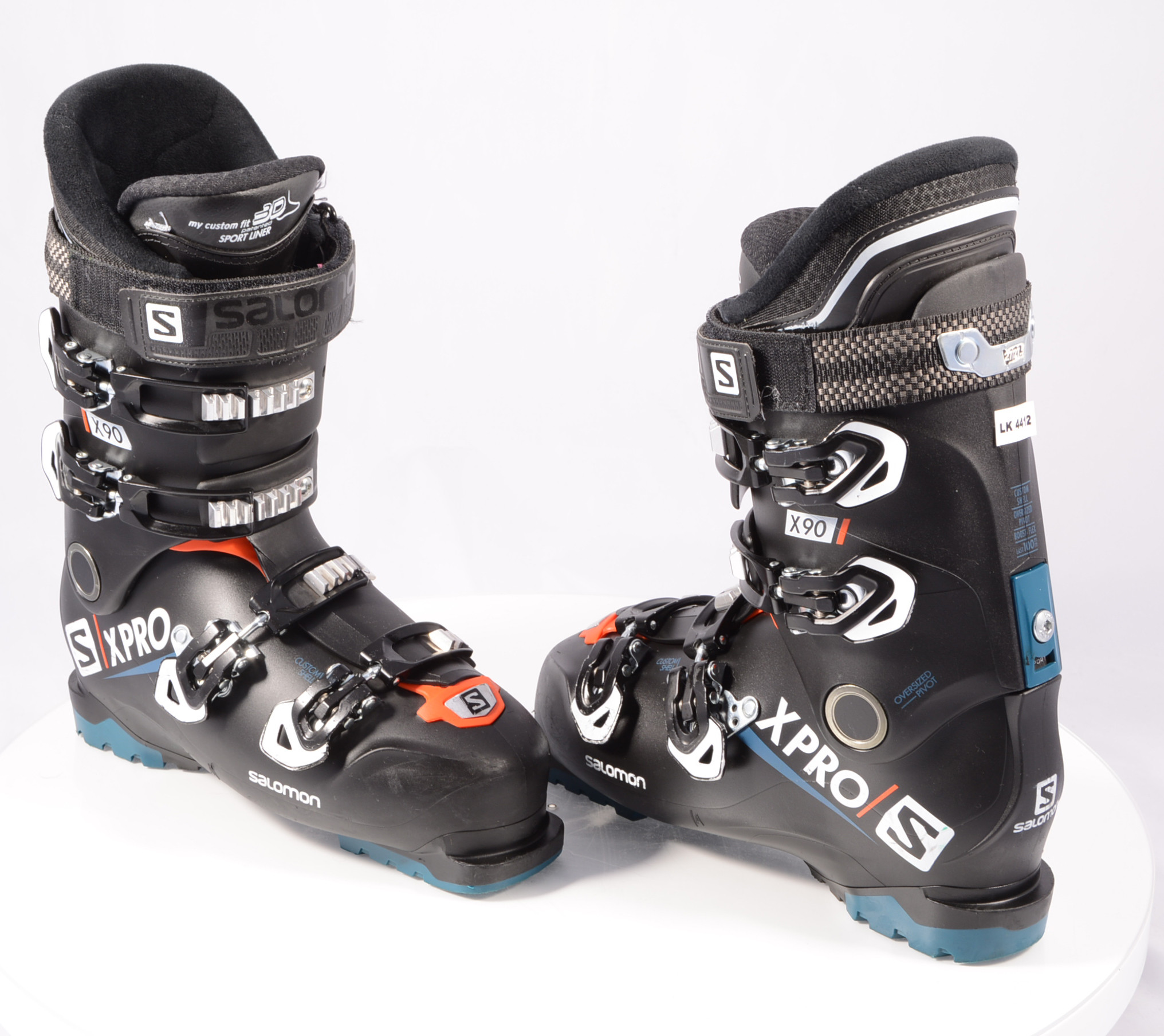 Losjes in beroep gaan Schots ski boots SALOMON X PRO X90 2019, My custom fit 3D sport liner, Custom  shell, Oversized pivot, Boost flex - Mardosport.com