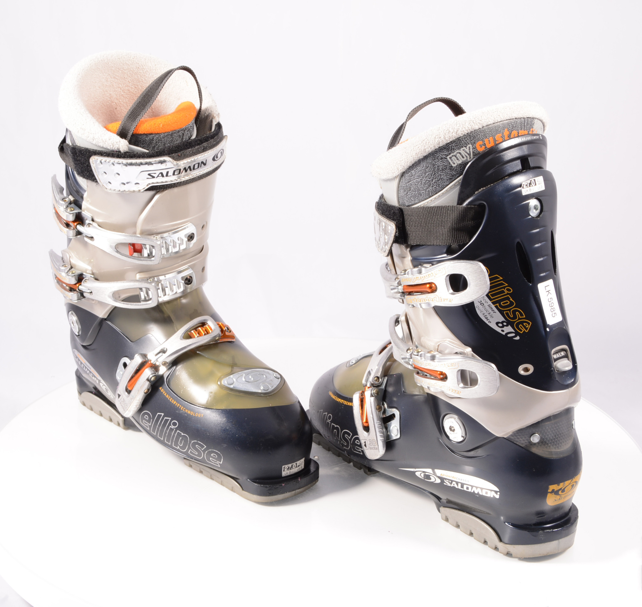 ski boots ELLIPSE 8.0 SENSIFIT, CUSTOM FIT, 3D buckle, SKI/WALK, adj., CANTING, ADVANCED fit - Mardosport.com