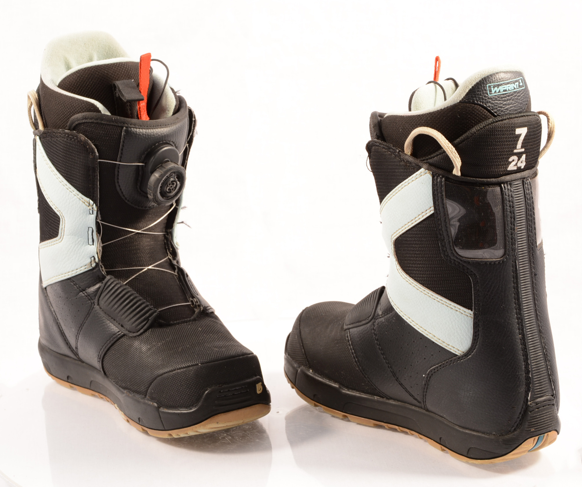 passen Rimpelingen Waakzaam snowboard boots BURTON WOMENS PROGRESSION BOA MOTO, IMPRINT 1, BLACK/blue -  Mardosport.com