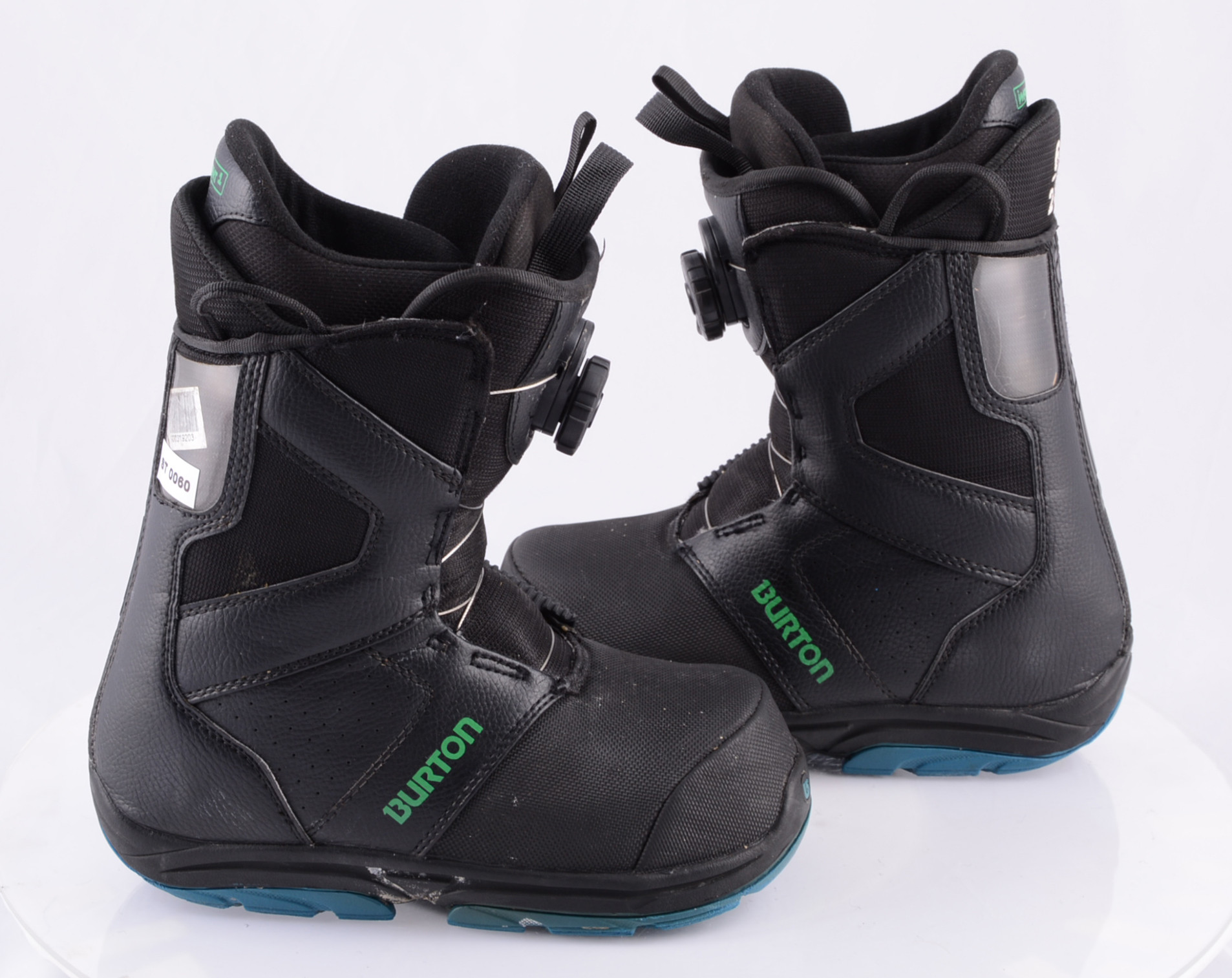 kaping Kwik wasmiddel kinder snowboard schoenen BURTON YOUTH PROGRESSION BOA MOTO, IMPRINT 1,  BLACK/green ( TOP staat ) - Mardosport.be