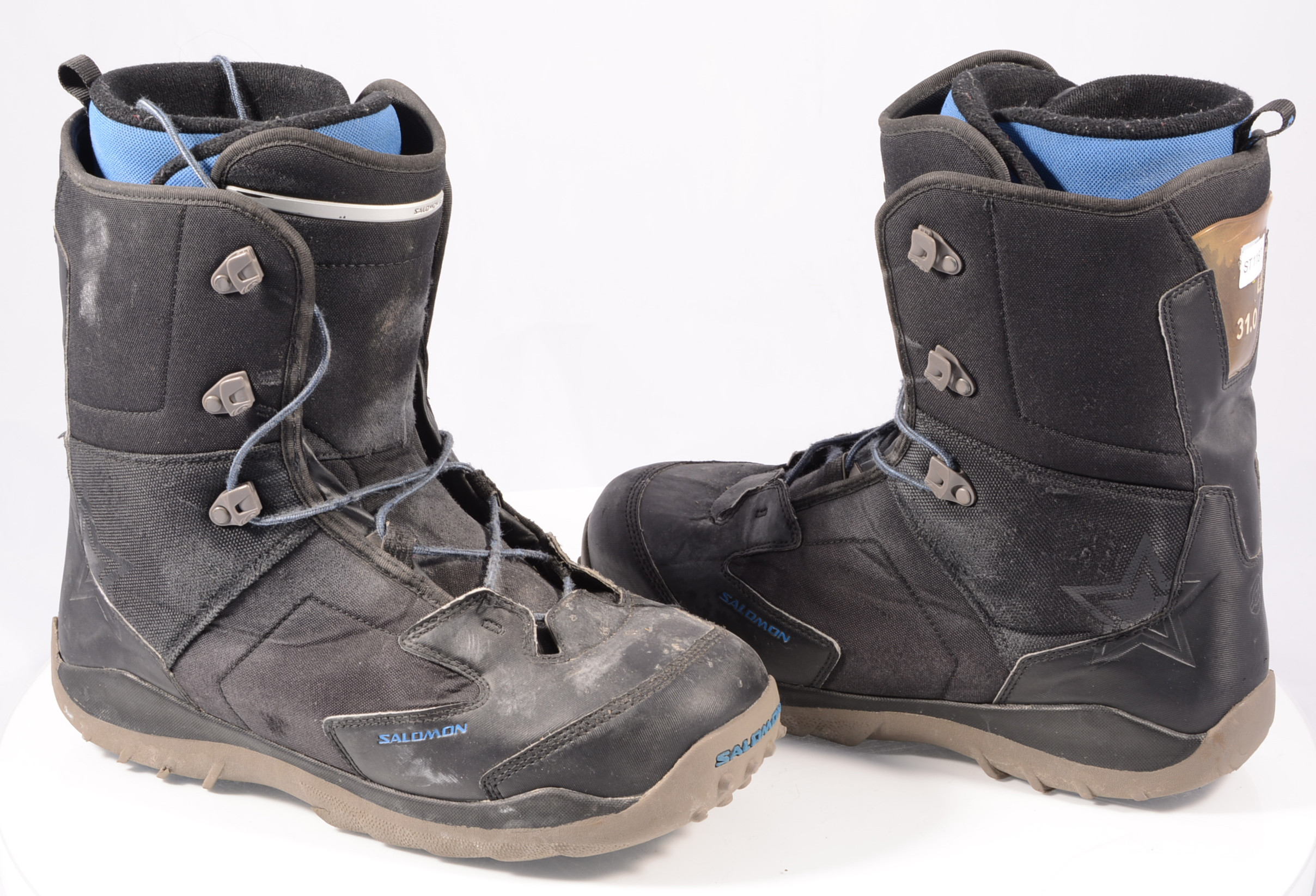 snowboard boots KAMOOKS, THERMIC FIT, BLACK/blue