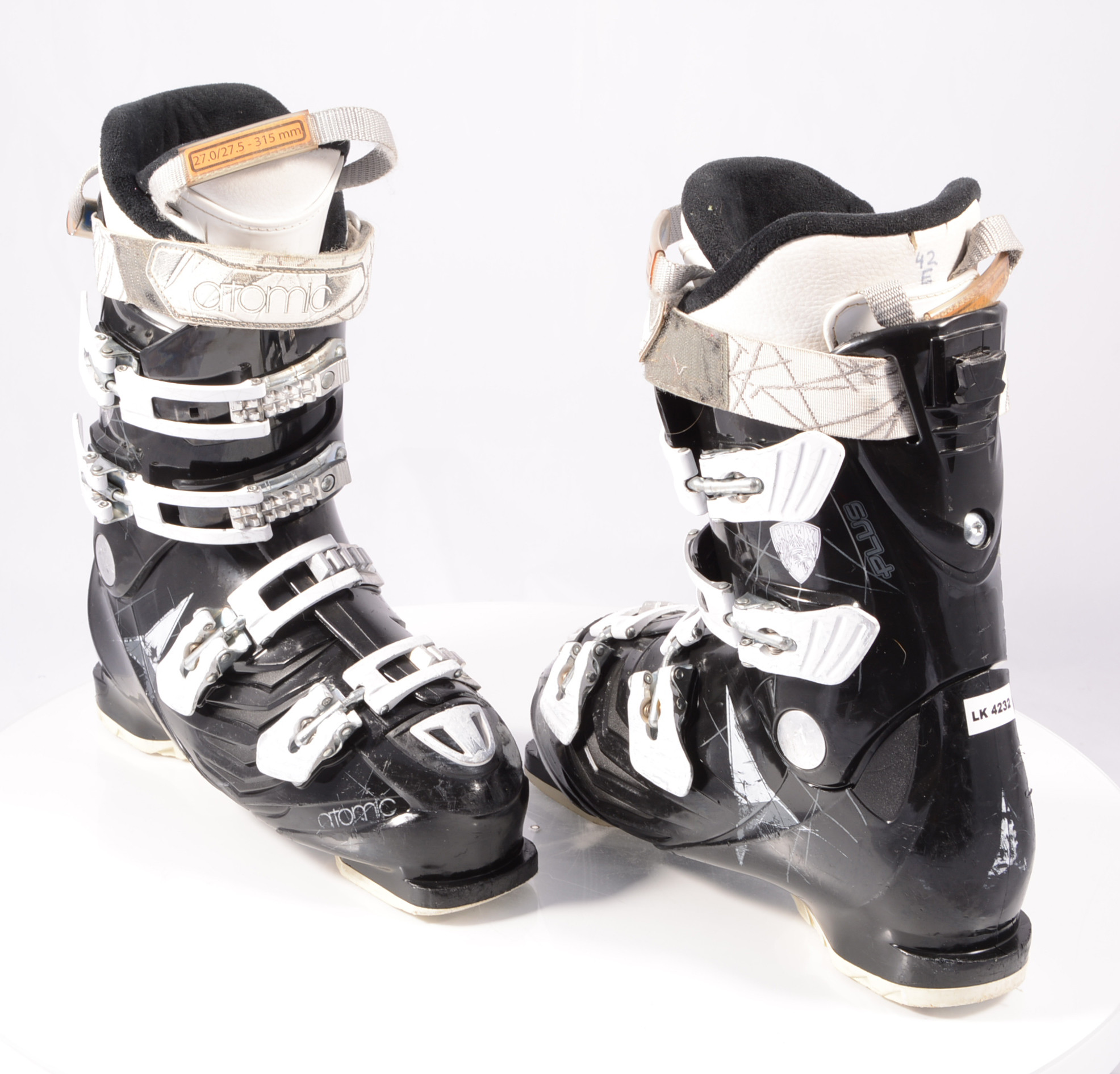 inhoud geestelijke gezondheid Frank women's ski boots ATOMIC HAWX 90 PLUS, BLACK erb, SANITIZED, micro, macro,  RECCO - Mardosport.com