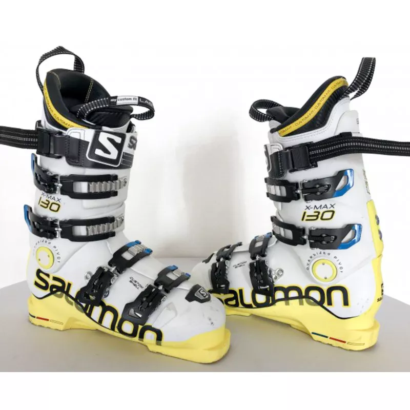 samenkomen diep Goodwill ski boots SALOMON X MAX 130, energyzer 130, custom fit, custom shell,  oversized pivot, servo lock ( like NEW ) - Mardosport.com