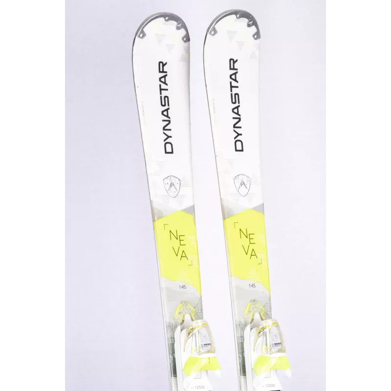 dames ski's DYNASTAR NEVA 78, superlight, rocker technology, sidecut, stance + Look Xpress 11 - Mardosport.nl