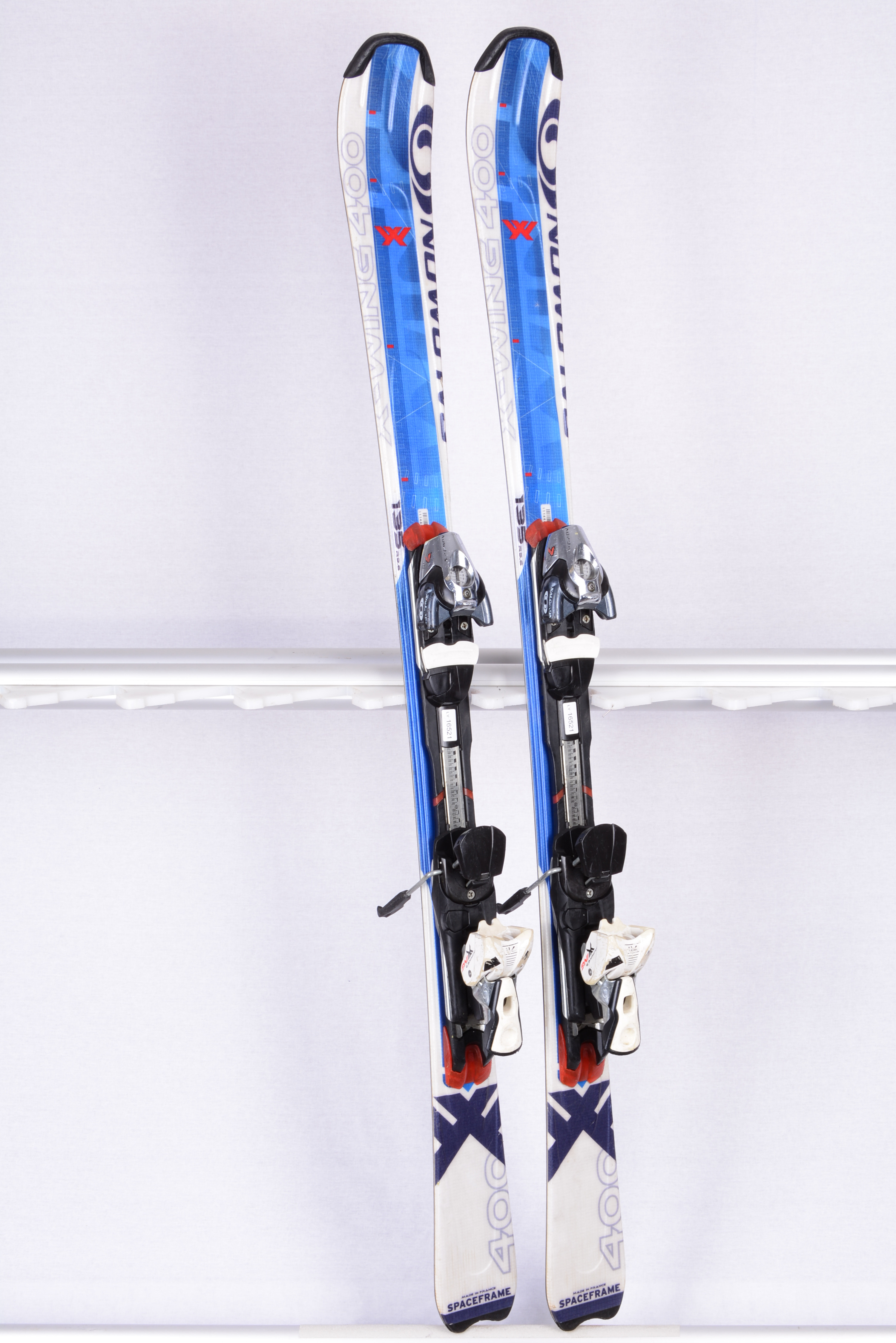 scheiden Lodge Zeggen skis SALOMON X-WING 400, blue/white, spaceframe + Salomon 711 -  Mardosport.com