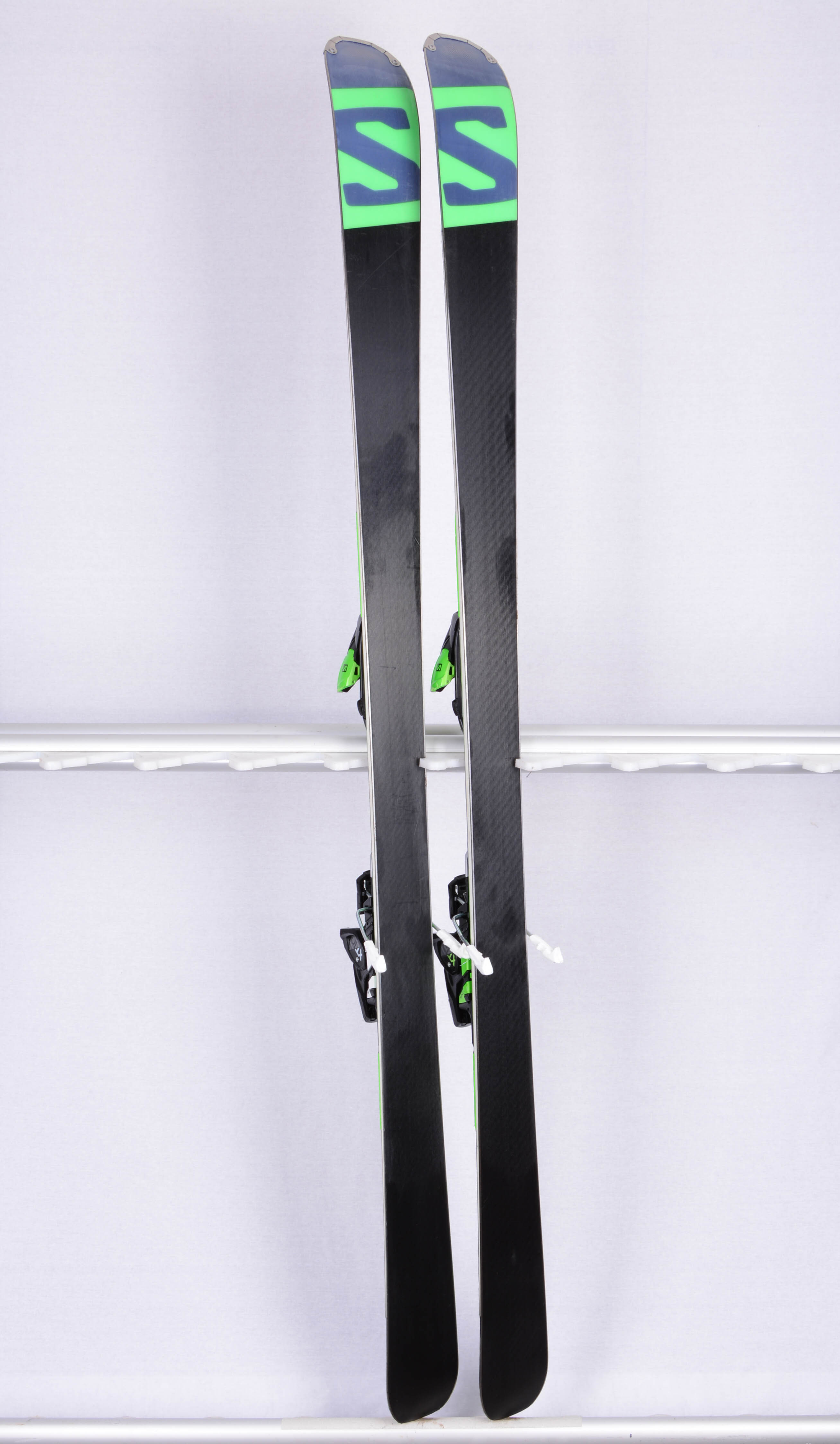 Hoorzitting Blootstellen glans skis SALOMON X DRIVE FS 8.0, black/green, double ti laminate, full woodcore  + Salomon XT 12 - Mardosport.com