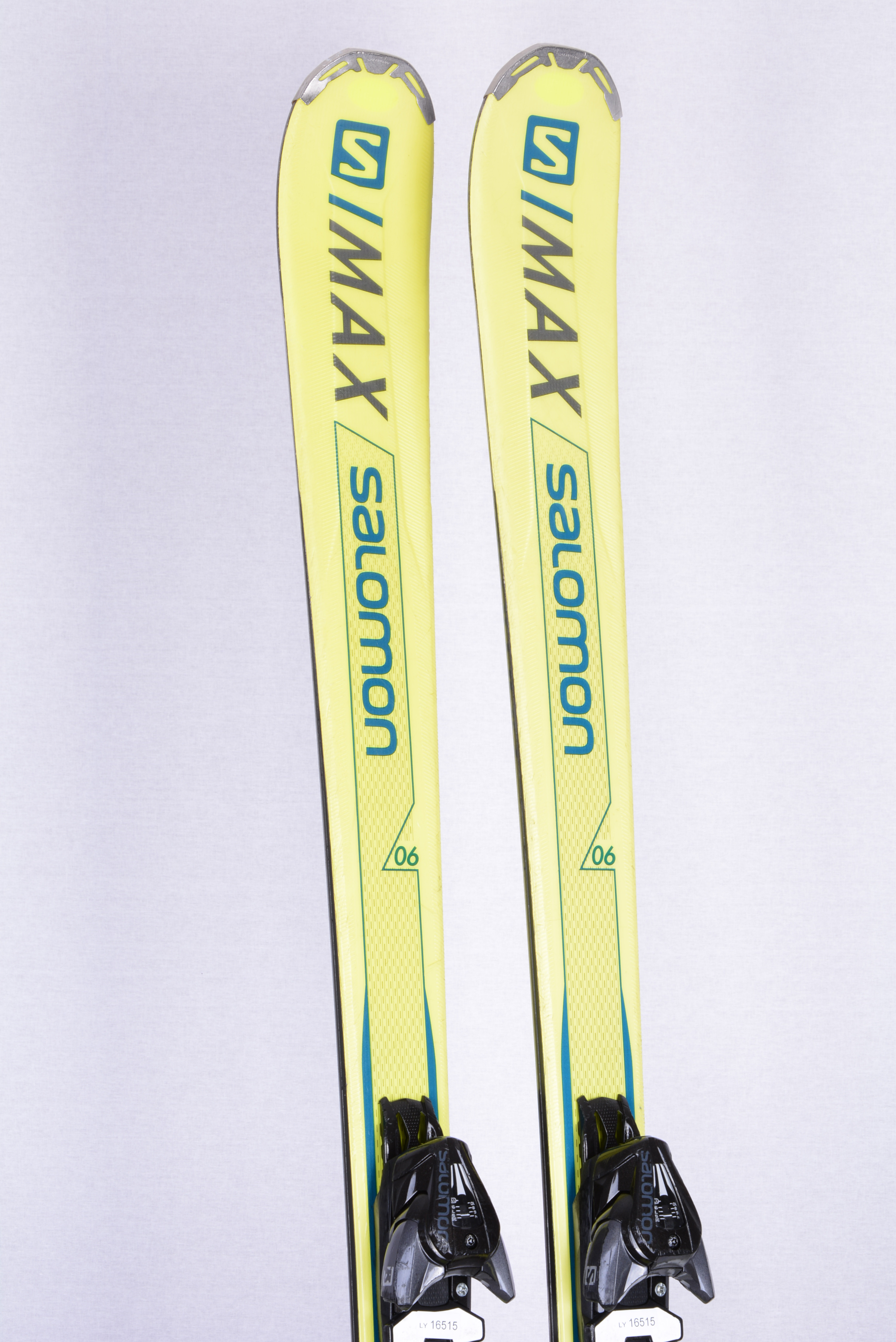 nationale vlag Aanleg enz skis SALOMON S/MAX 6 R 2019 YELLOW, fiberglass layer, woodcore, powerframe  fiber + Salomon Mercury 11 - Mardosport.com