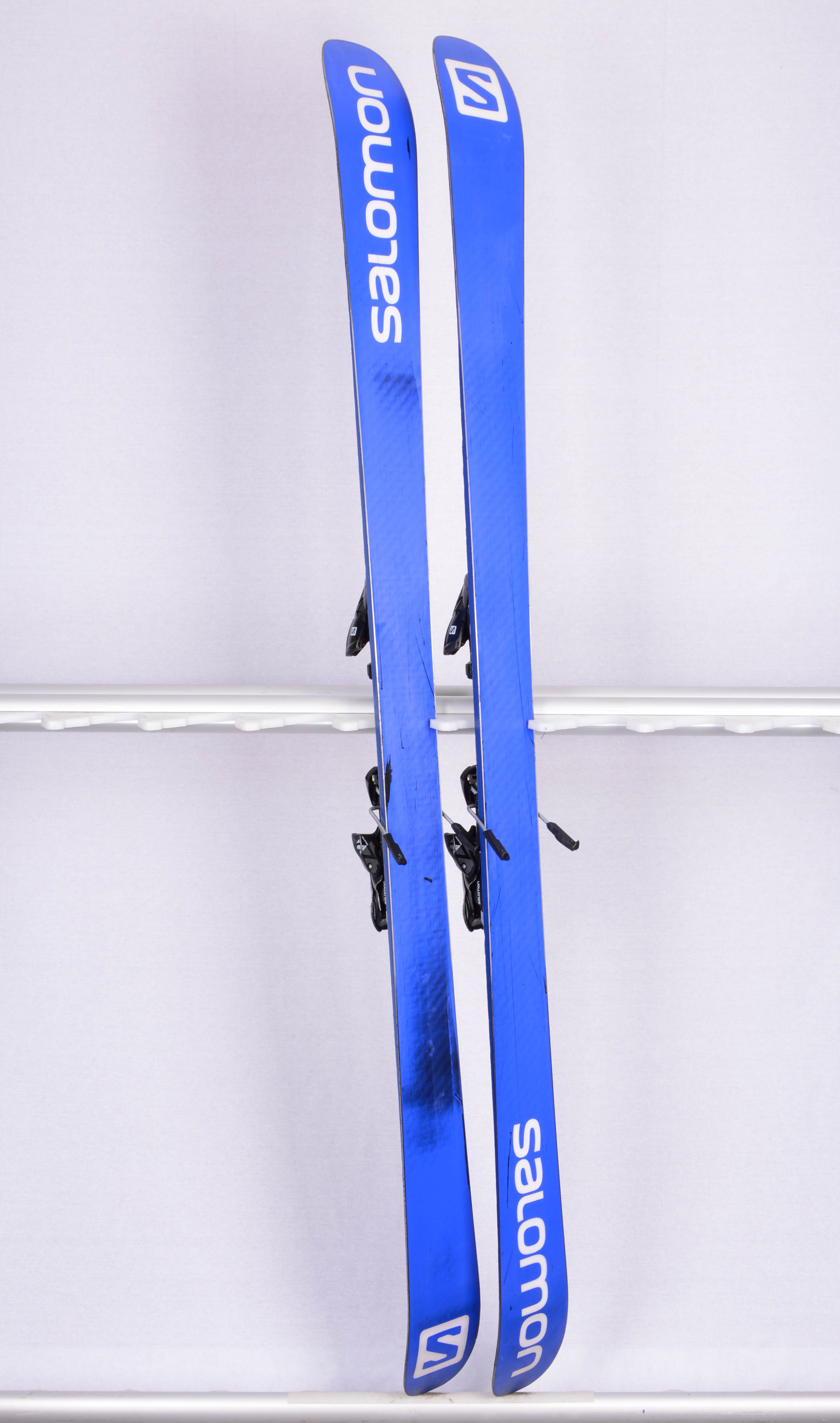 freestyle skis SALOMON NFX, blue, jib tech base, pulse pad, full TWINTIP Salomon Z12 - Mardosport.com