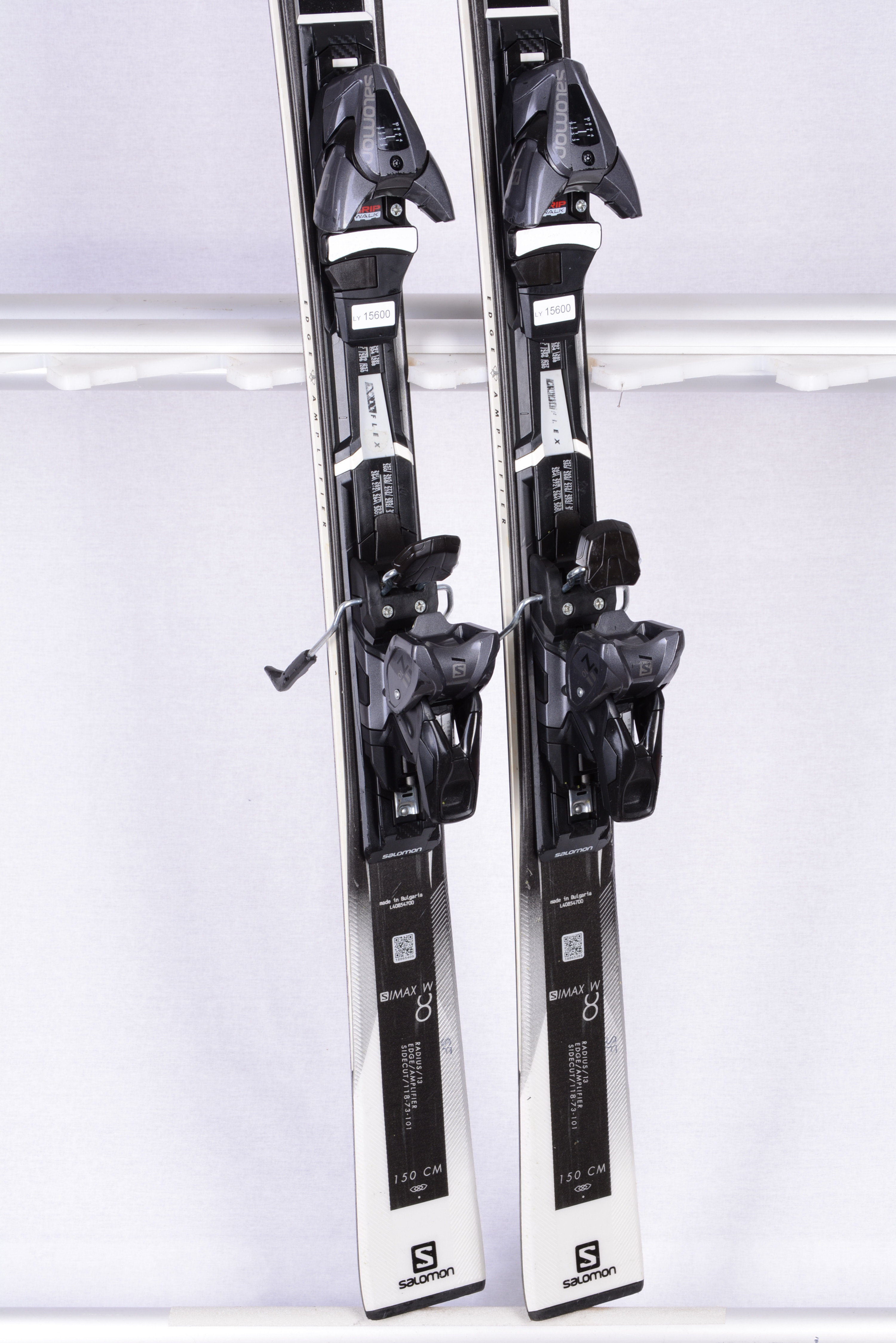 krijgen Elastisch gangpad dames ski's SALOMON S/MAX W 8 Ti, Grip Walk, Edge Amplifier, Full Sandwich  Sidewalls + Salomon Z10 ( TOP staat ) - Mardosport.nl
