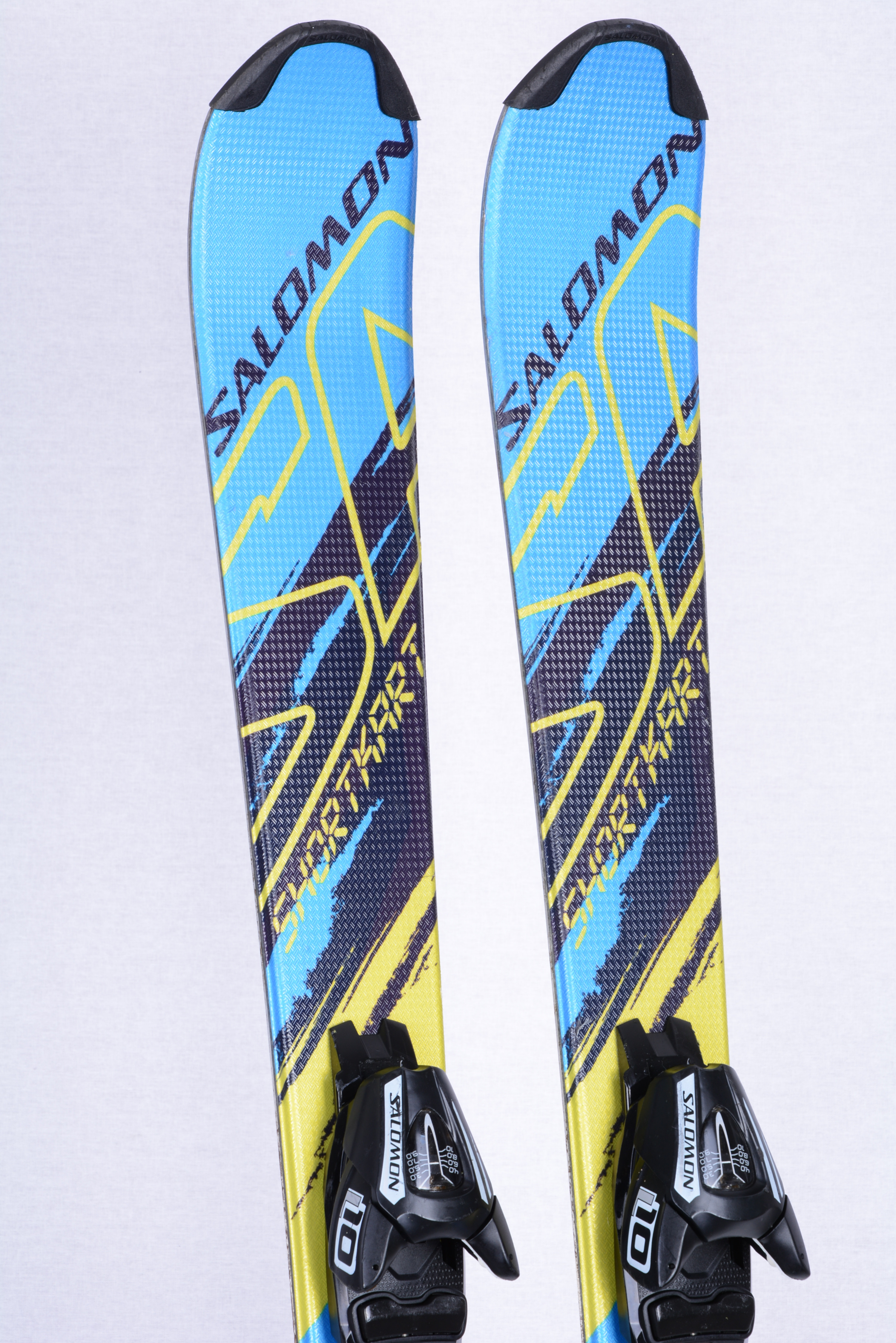 flaske burst partner snowblade skis SALOMON SHORTKART, SNOWBLADE, BIGFOOT, Sandwich Sidewall  Construction + Salomon L10 ( TOP condition ) - Mardosport.com