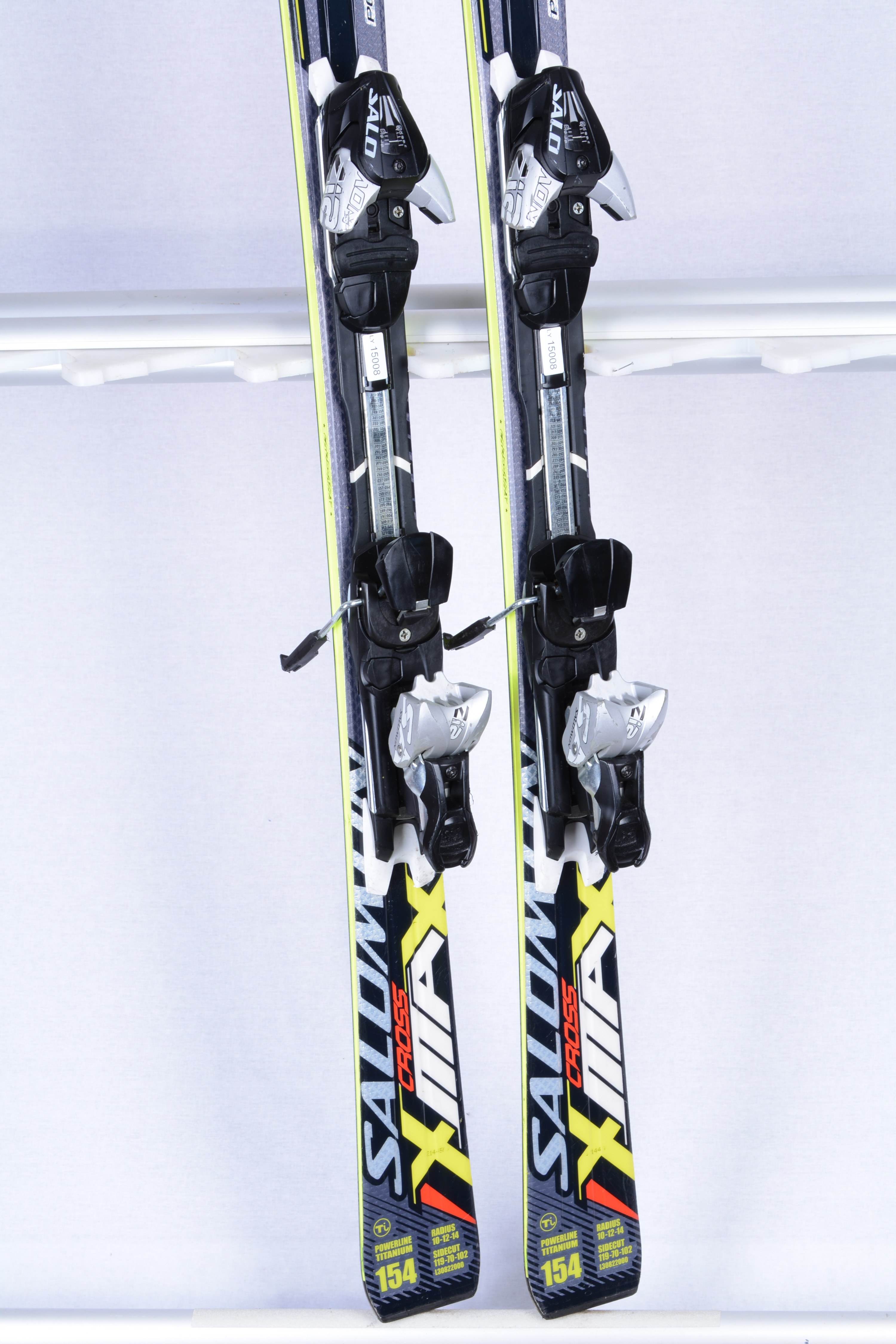 Tegenstrijdigheid pastel deelnemer skis SALOMON CROSS X-MAX, powerline titanium, woodcore + Salomon Z12 -  Mardosport.com