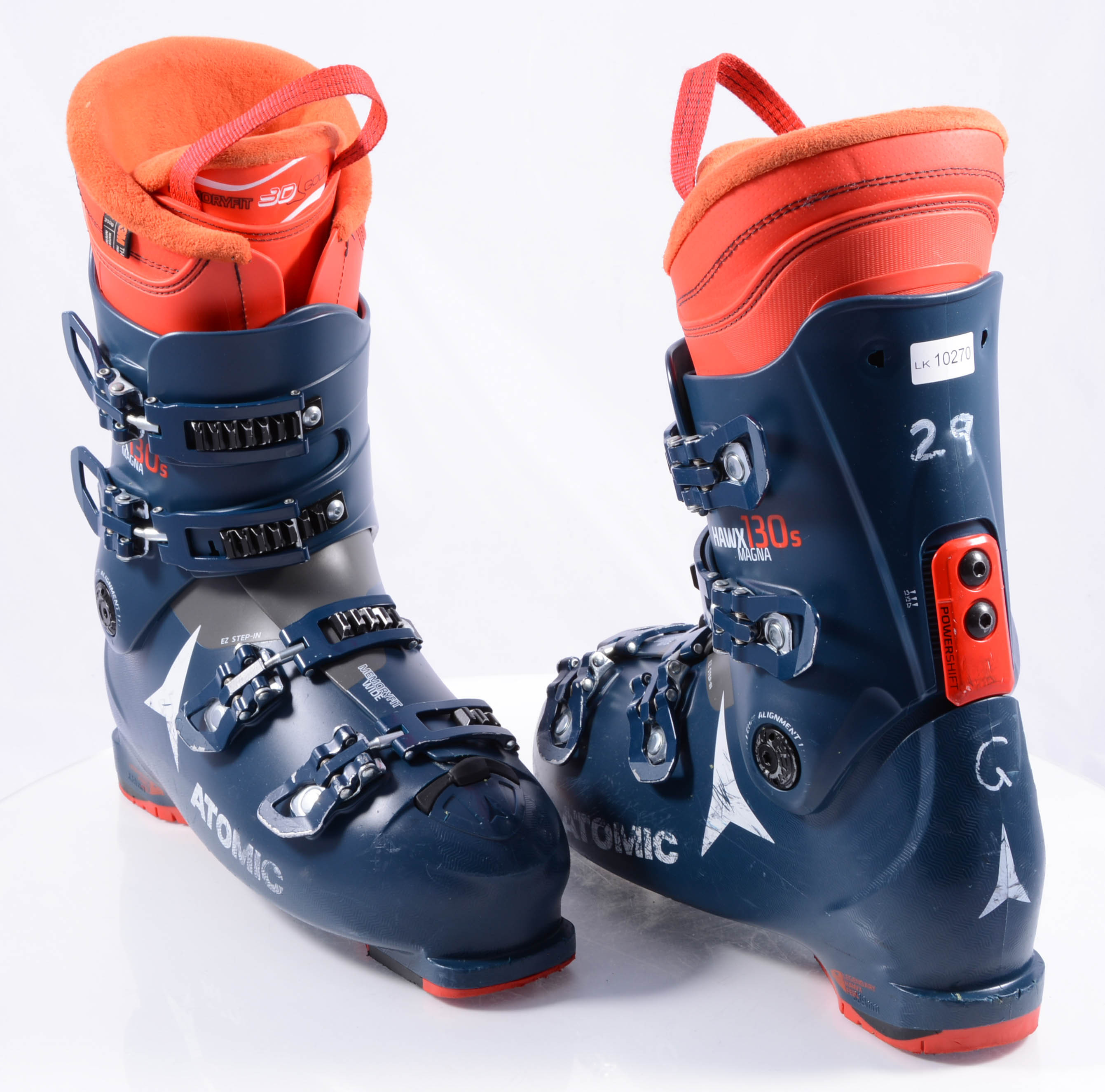 slachtoffers Lijm betalen ski boots ATOMIC HAWX MAGNA 130 S, WIDE, DARK BLUE/Red, Memory Fit, 3M  Thinsulate ( TOP condition ) - Mardosport.co.uk