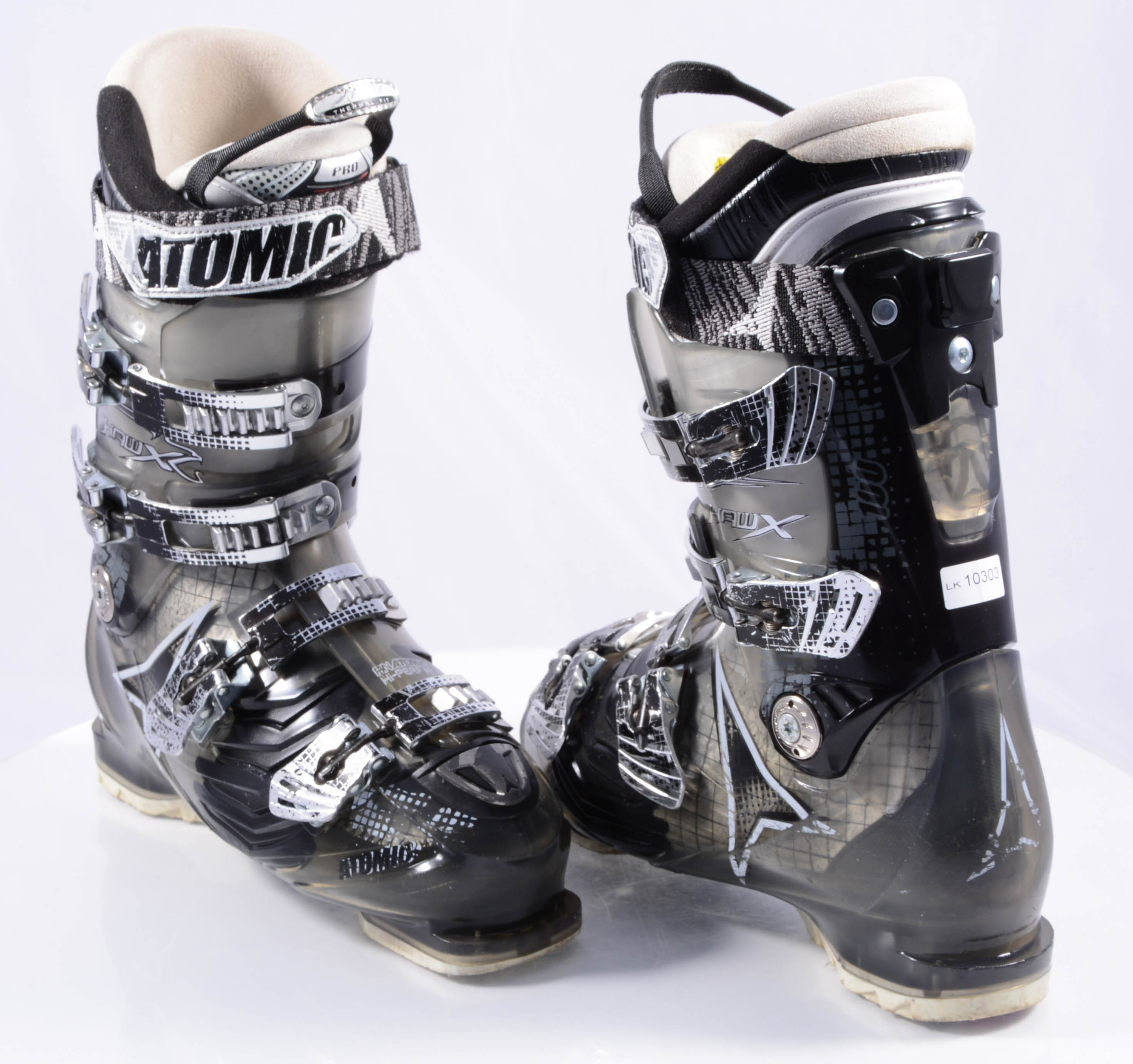 Ijver Experiment Voeding ski boots ATOMIC HAWX 100, I-FLEX ZONES, pro liner, high performance,  BLACK/trans - Mardosport.com