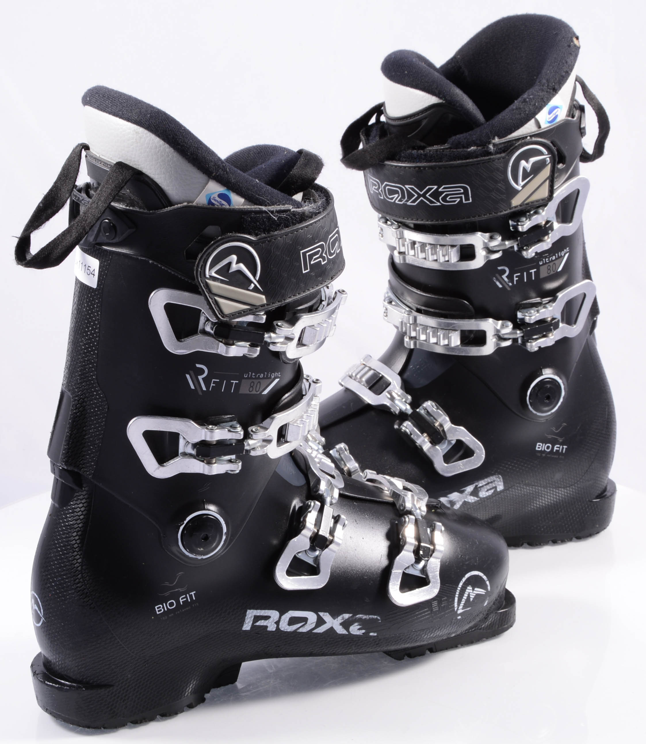 het is mooi maatschappij Treble skischoenen ROXA RFIT 80 ultra light, bio fit, easy entry, rigidcuff, black  - Mardosport.nl