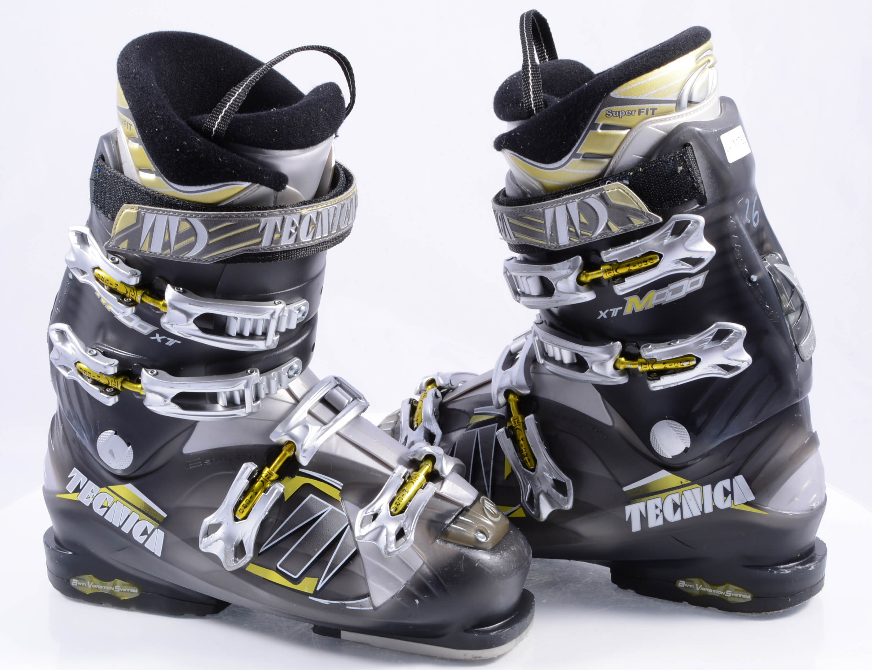 skischoenen TECNICA MODO SKI/WALK, super fit, easy fit, micro, grey/gold - Mardosport.be