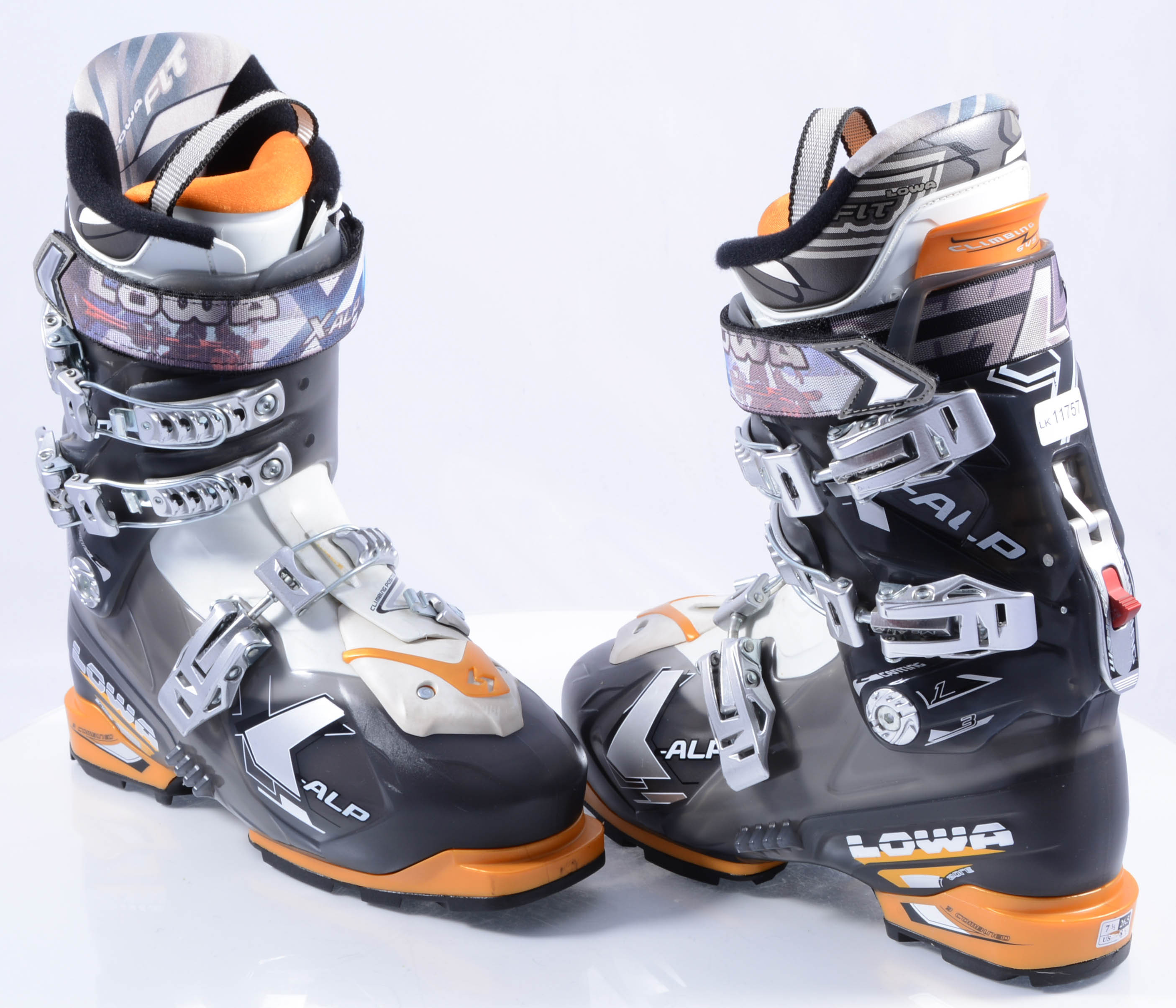 toerski skischoenen LOWA X-ALP PRO, climbing system, canting, micro, ( gebruikt - Mardosport.be