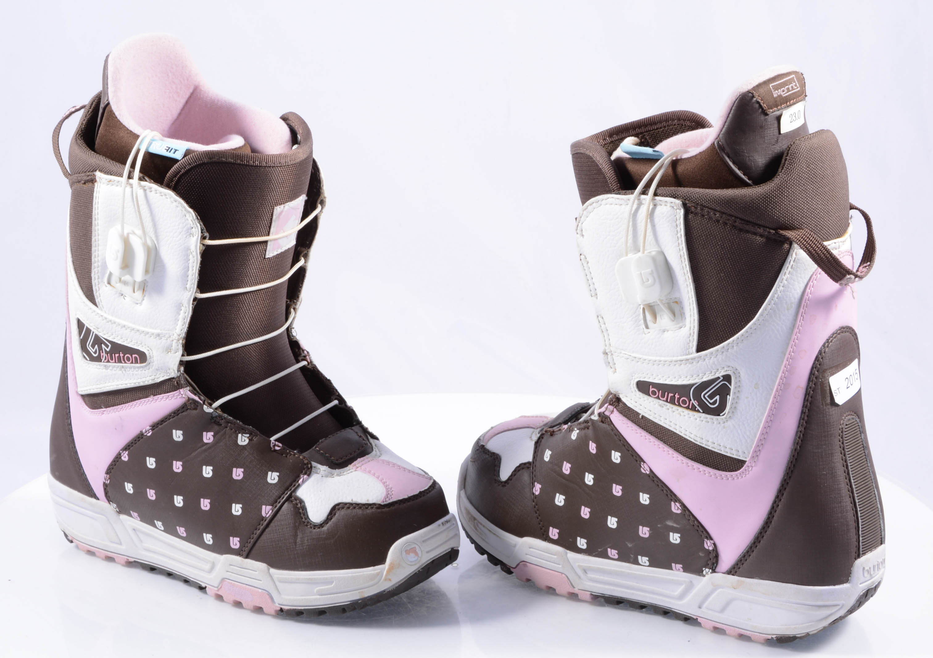 doorboren Stiptheid Laat je zien snowboard schoenen BURTON MINT, IMPRINT 1, TRUE FIT, brown/white/pink -  Mardosport.be