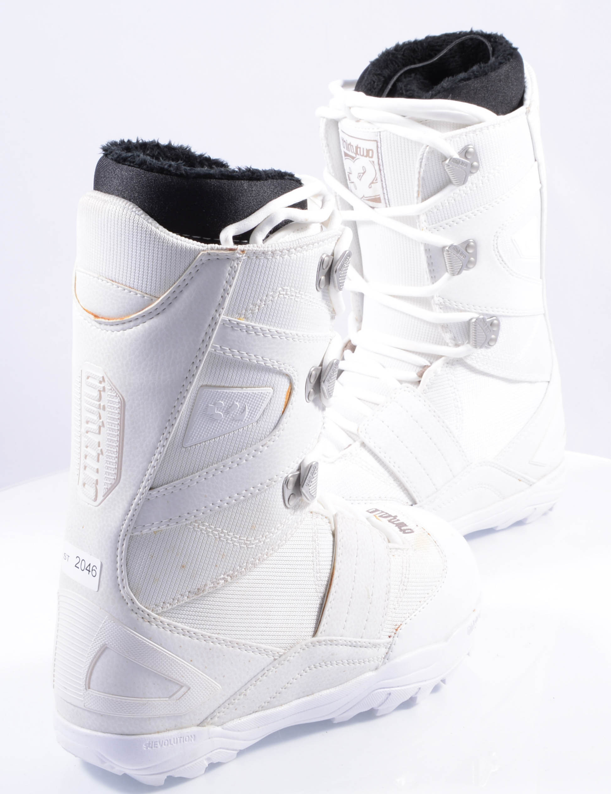 Product D.w.z vasteland nieuwe snowboard schoenen THIRTYTWO WOMEN'S PROSPECT, white/beige ( NIEUWE  ) - Mardosport.be
