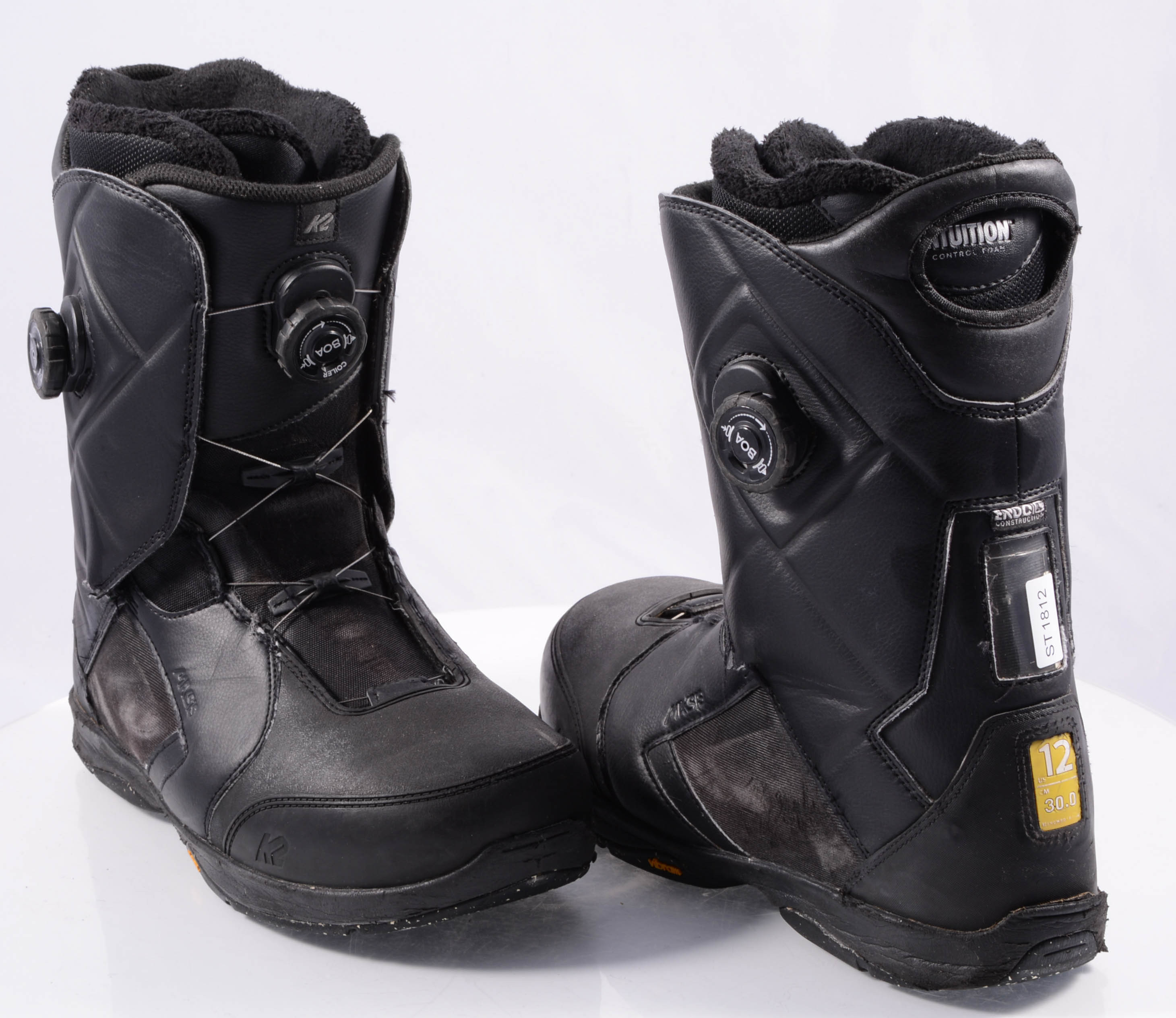 snowboard schoenen K2 MAYSIS double BOA, BLACK, VIBRAM, INTUITION control foam, ENDO - Mardosport.nl