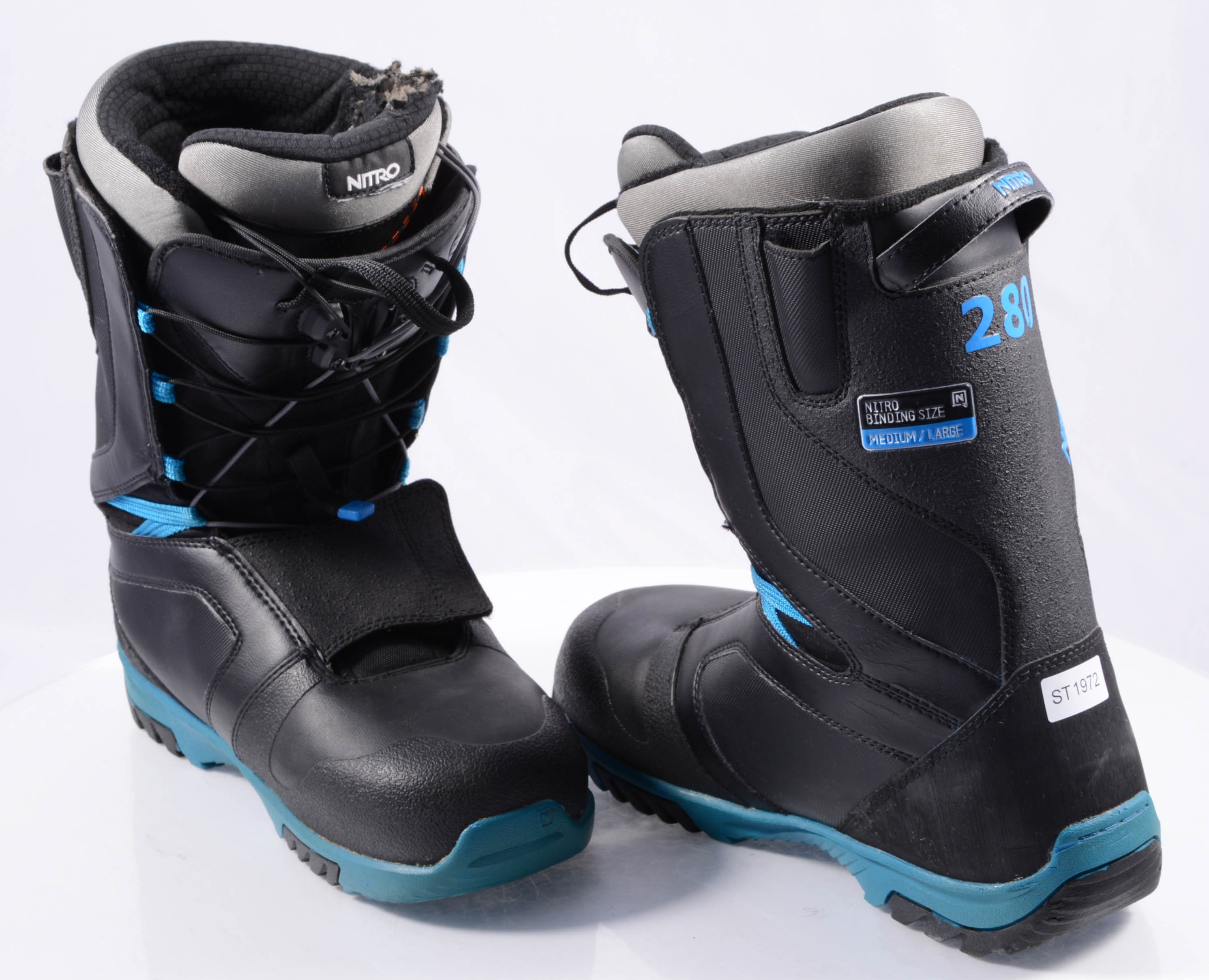 Interpretatief Arbeid Orkaan boots snowboard NITRO AGENT TLS 2020, BLACK/blue - Mardosport.ro