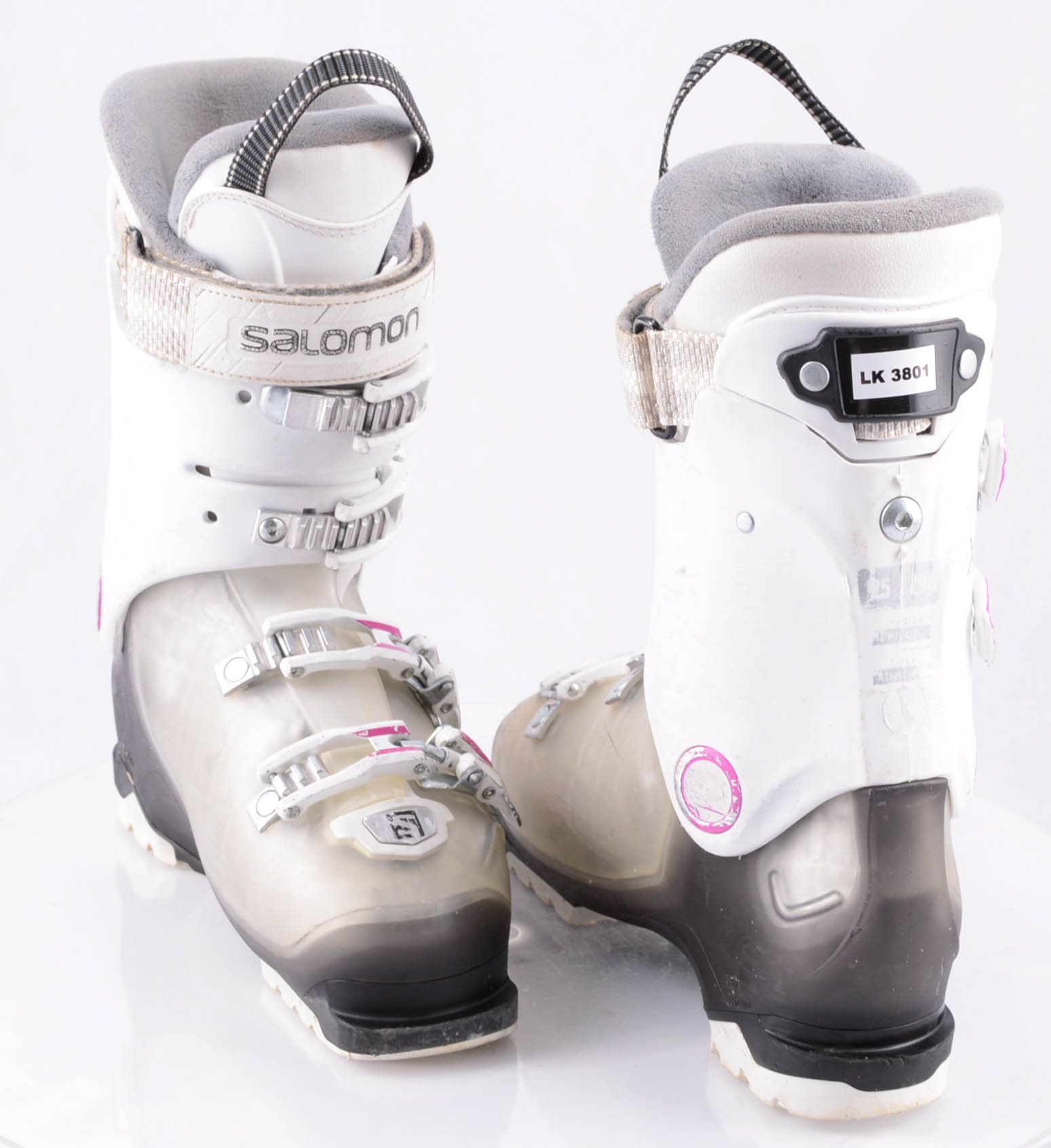 Ster biografie Hol women's ski boots SALOMON X PRO R70 W, WIDE, WHITE/pink, CALF adj.,  OVERSIZED pivot, micro, macro - Mardosport.com