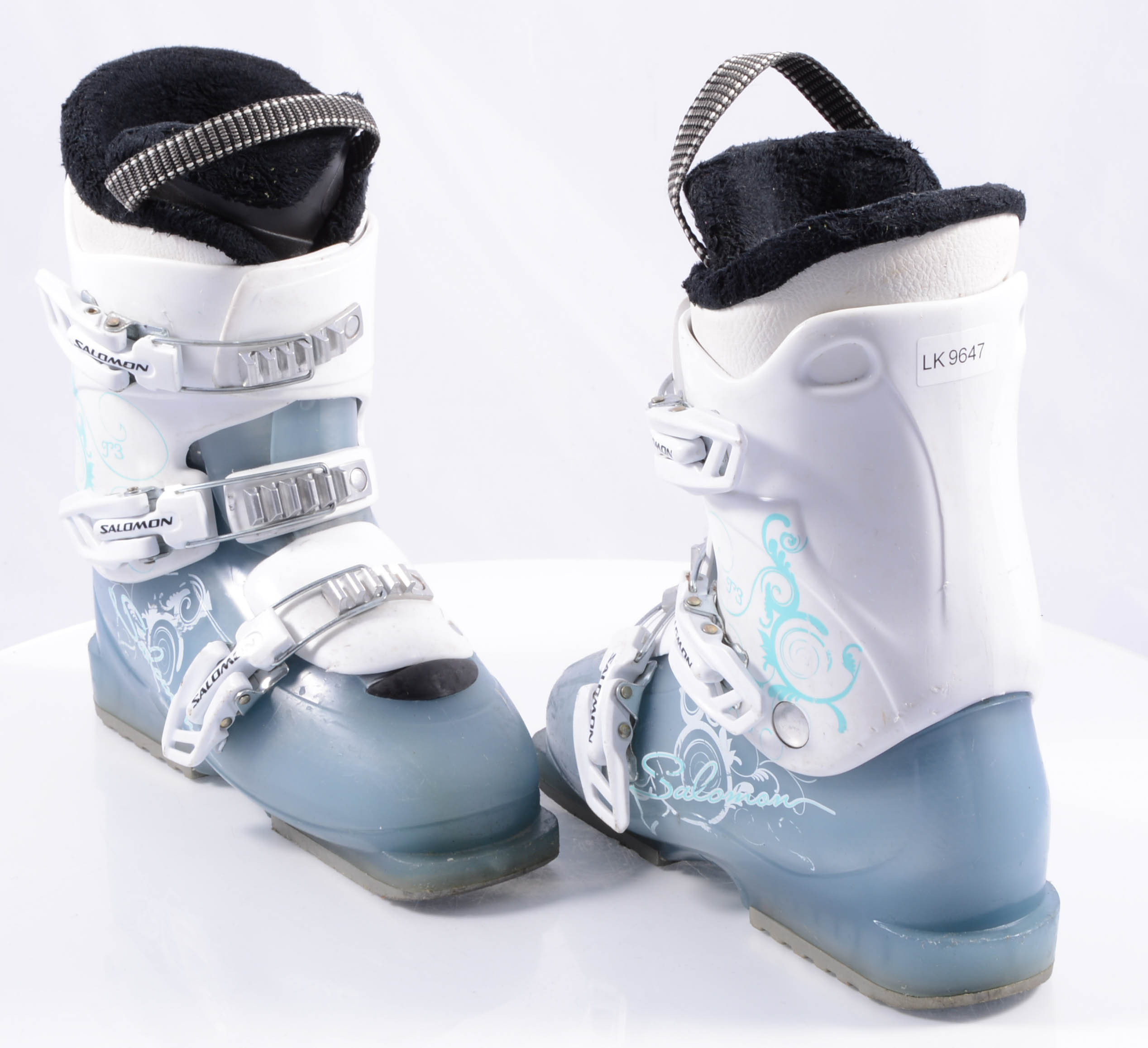 kinder skischoenen SALOMON BLUE/white - Mardosport.be