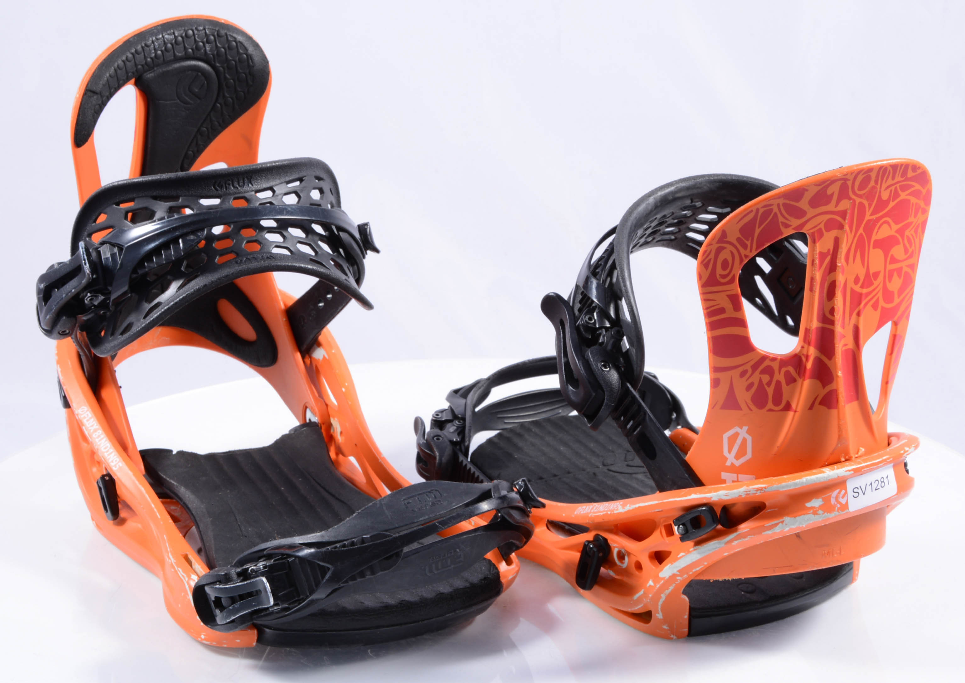 snowboard bindingen FLUX TT orange/black Mardosport.be
