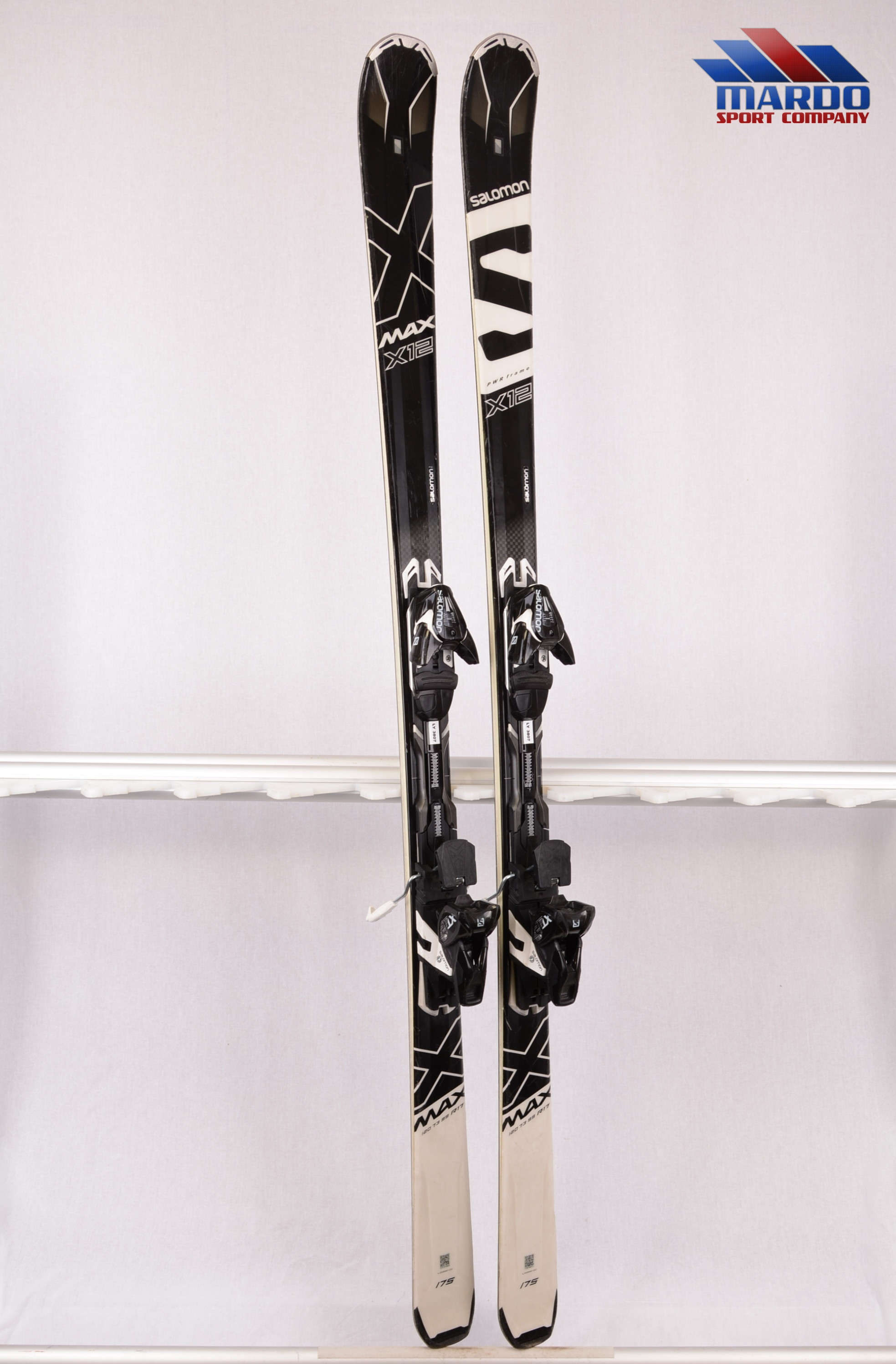Cilia verzonden Schadelijk skis SALOMON X-MAX X12 power frame 2019, woodcore, carbon, titan + Salomon  XT 12 ( TOP condition ) - Mardosport.com