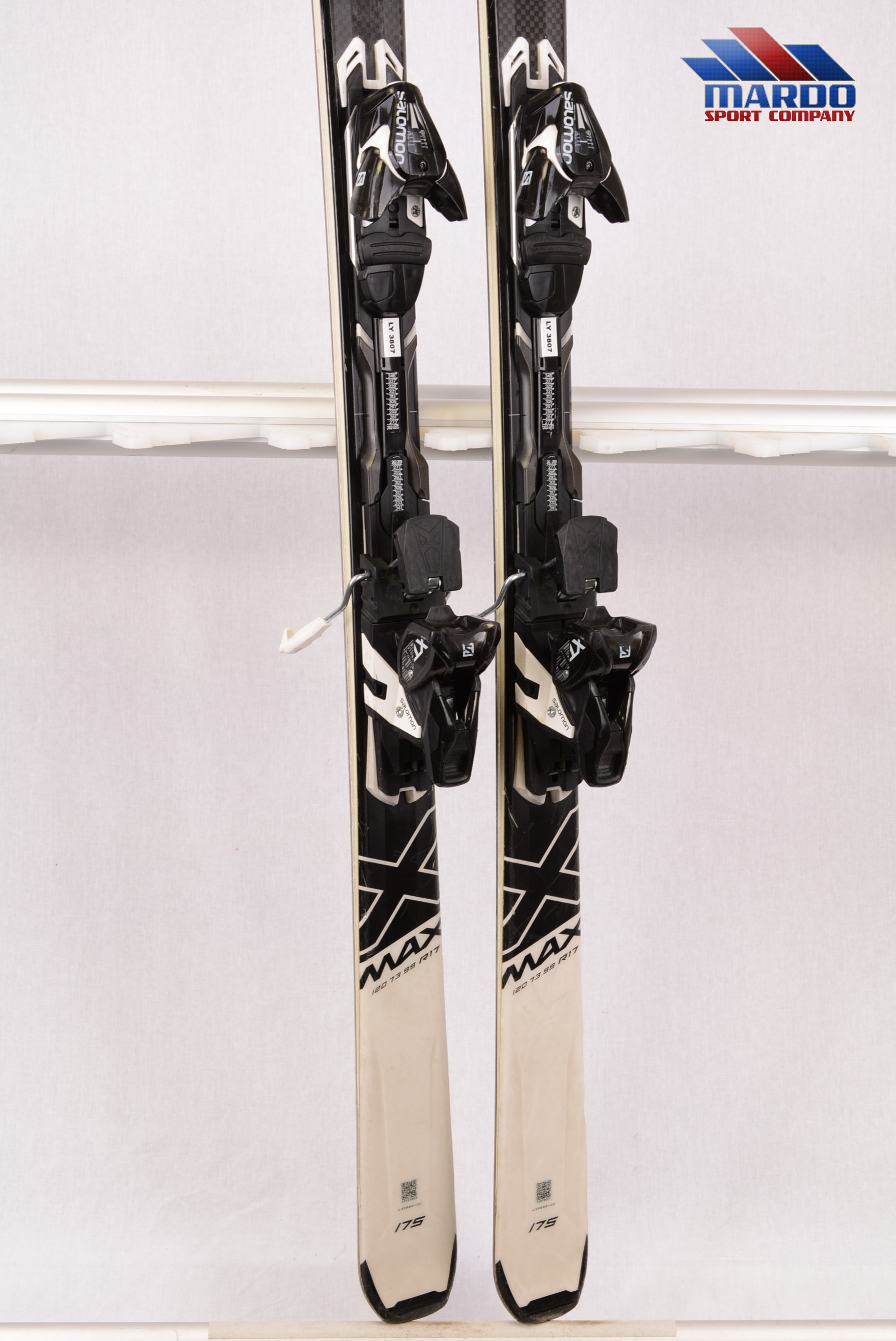 skis SALOMON X-MAX X12 power frame 2019, woodcore, carbon, + XT 12 ( TOP condition ) - Mardosport.com