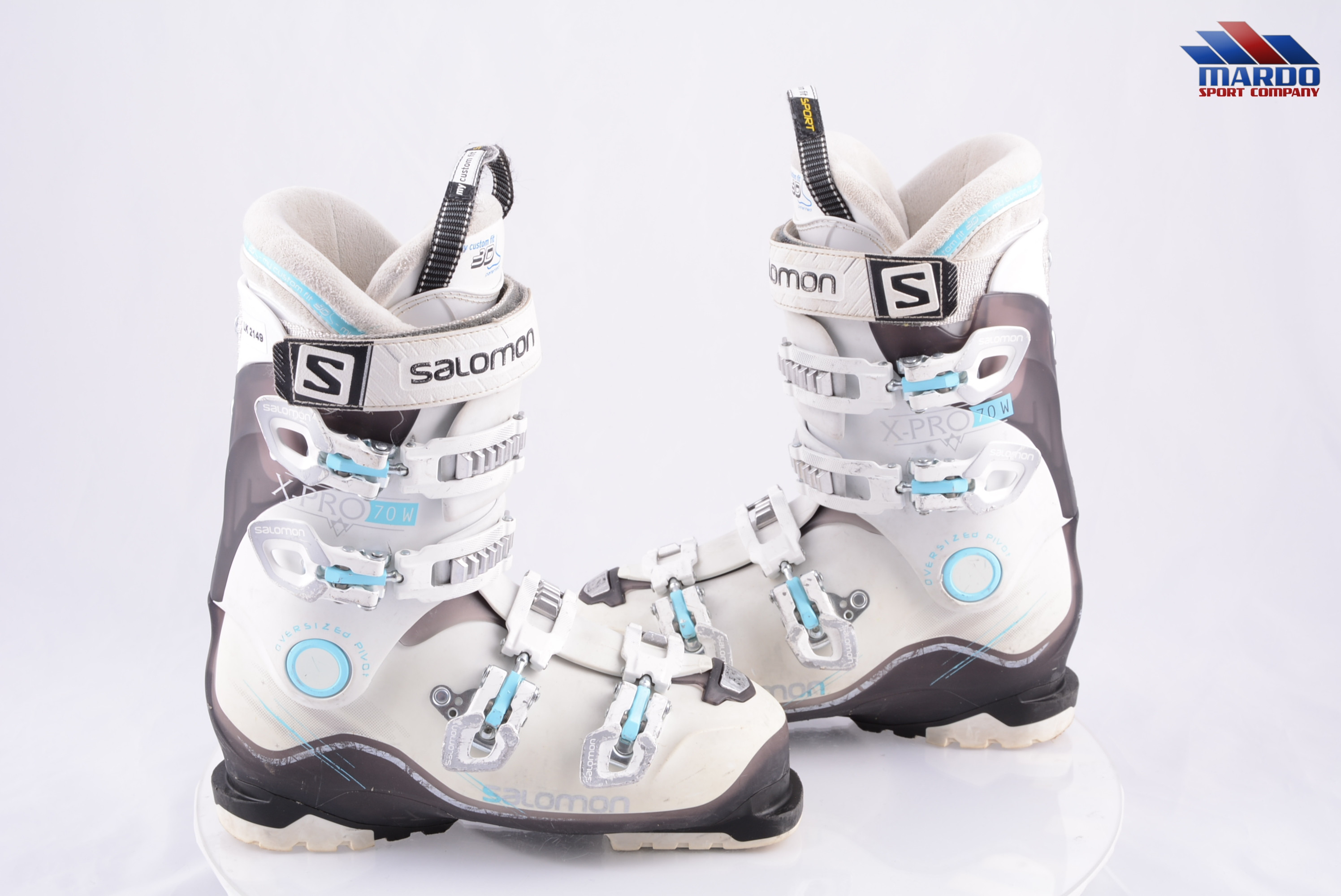 Uit Stratford on Avon Je zal beter worden women's ski boots SALOMON X PRO 70 W, CULF adj. OVERSIZED pivot, MY CUSTOM  FIT 3D ( TOP condition ) - Mardosport.com