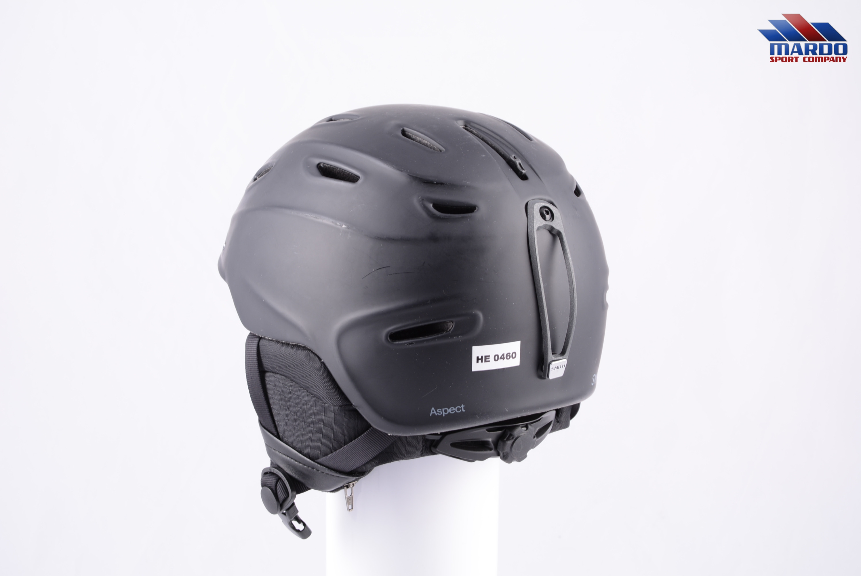 ski/snowboard helmet SMITH ASPECT black, ULTIMATE integration, AIREVAC, ventilation, adjustable ( TOP condition ) -