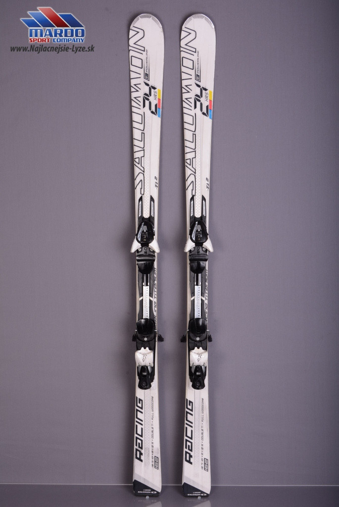 skis SALOMON 24 hrs Ti2, full woodcore, White + Salomon L10 - Mardosport.co.uk